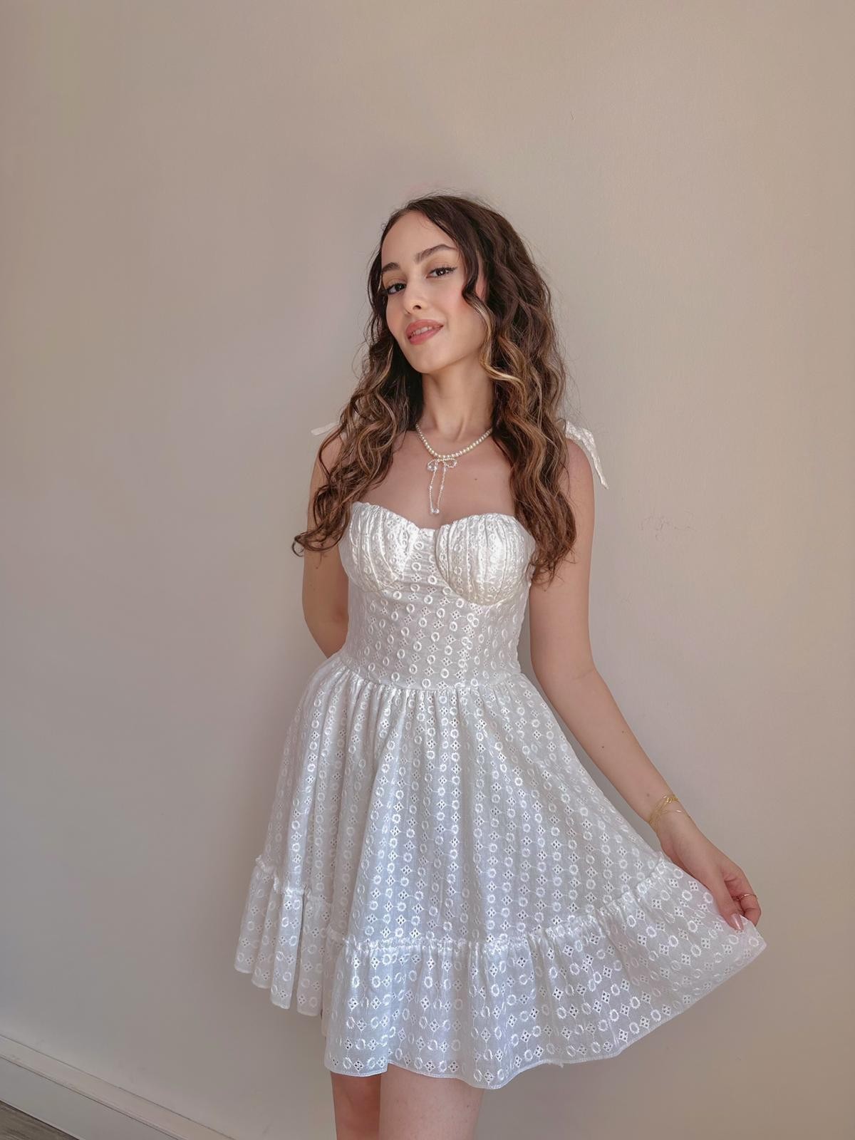 White Vacation Dress