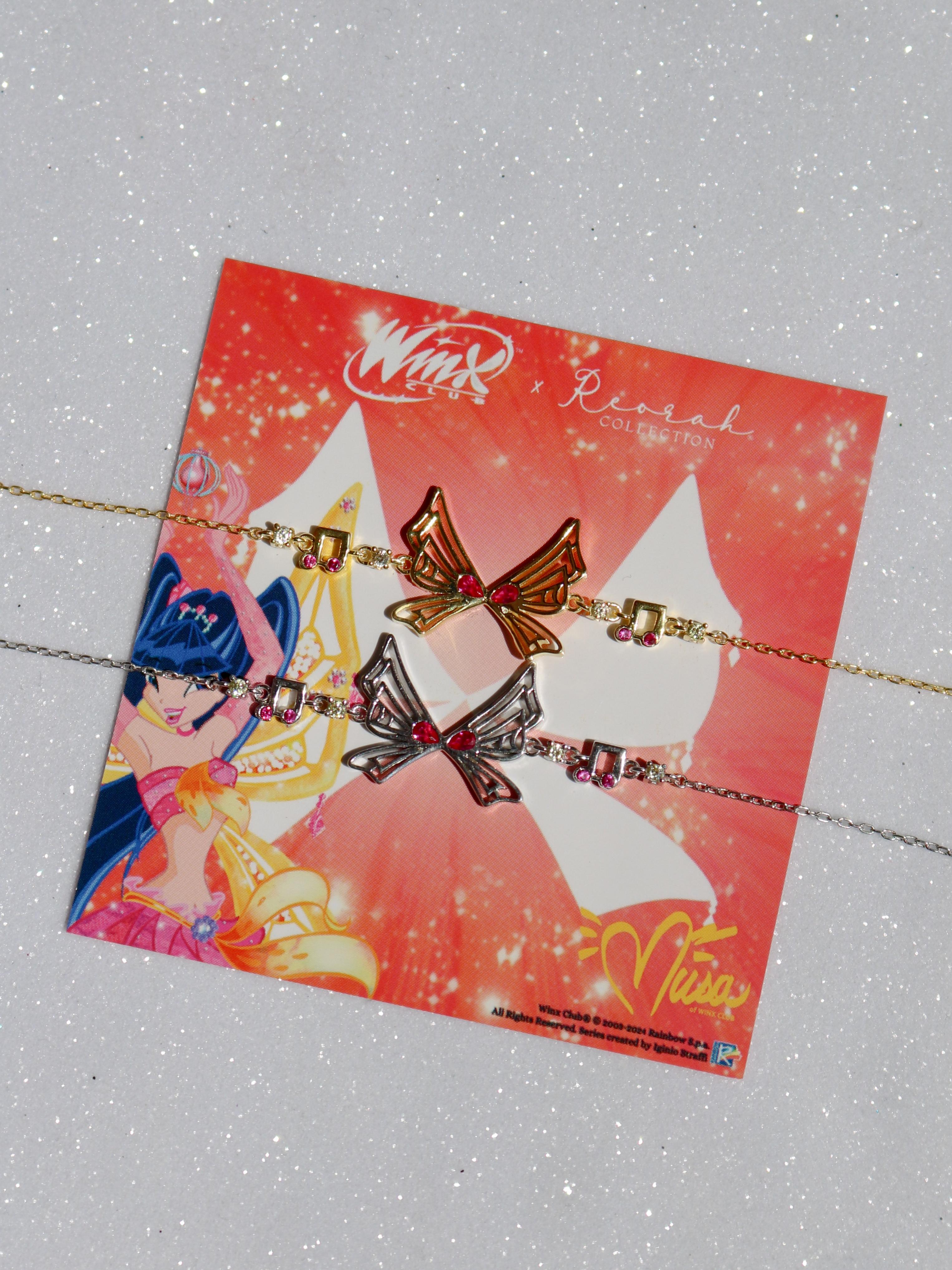 Winx Club® Musa Enchantix Wings 925 Silver Bracelet
