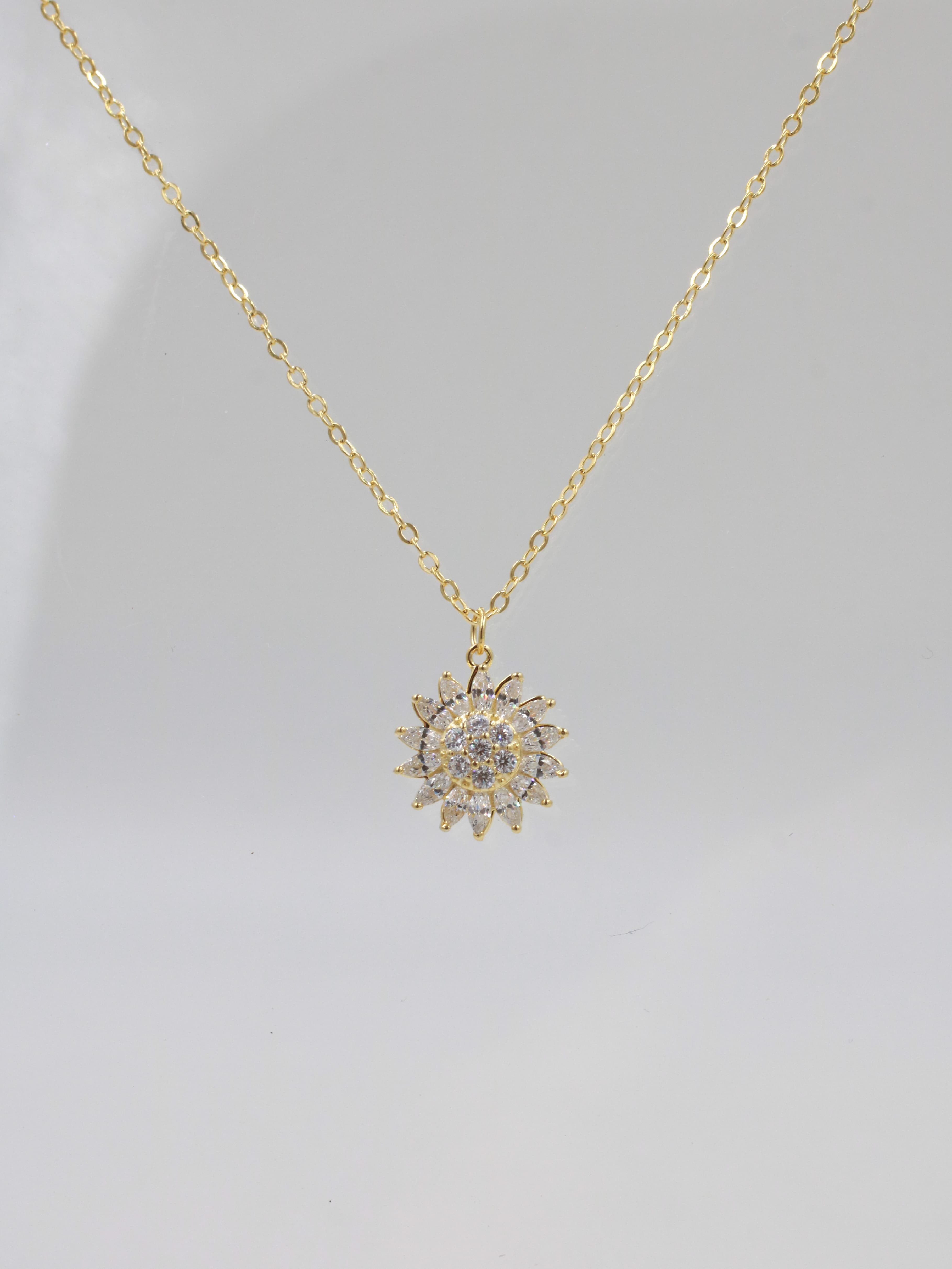 Daisy Fidget 925 Gümüş Kolye