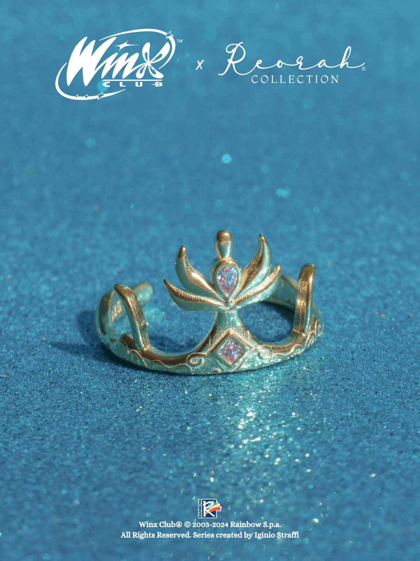 Winx Club® Crown of Dreams Ring 925 Sterling Silver