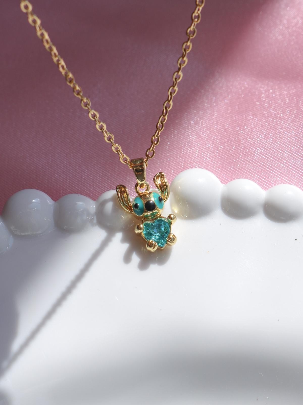 Stitch Çelik Kolye