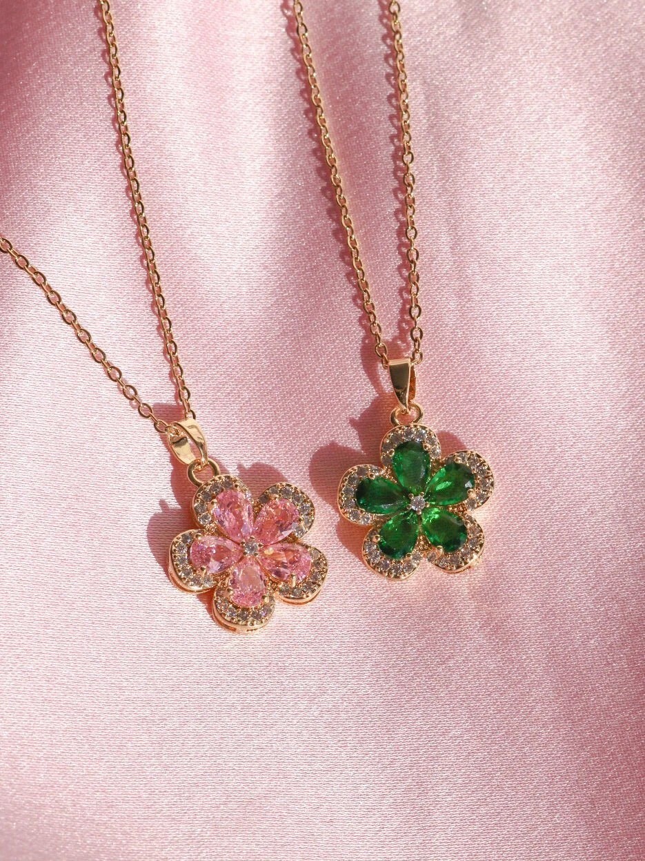 Tiana and Charlotte Steel Friendship Necklace