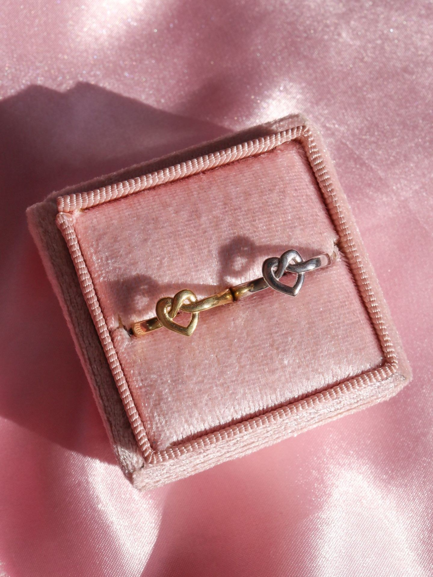 Heart Knot Ring 925 Silver (Piece)