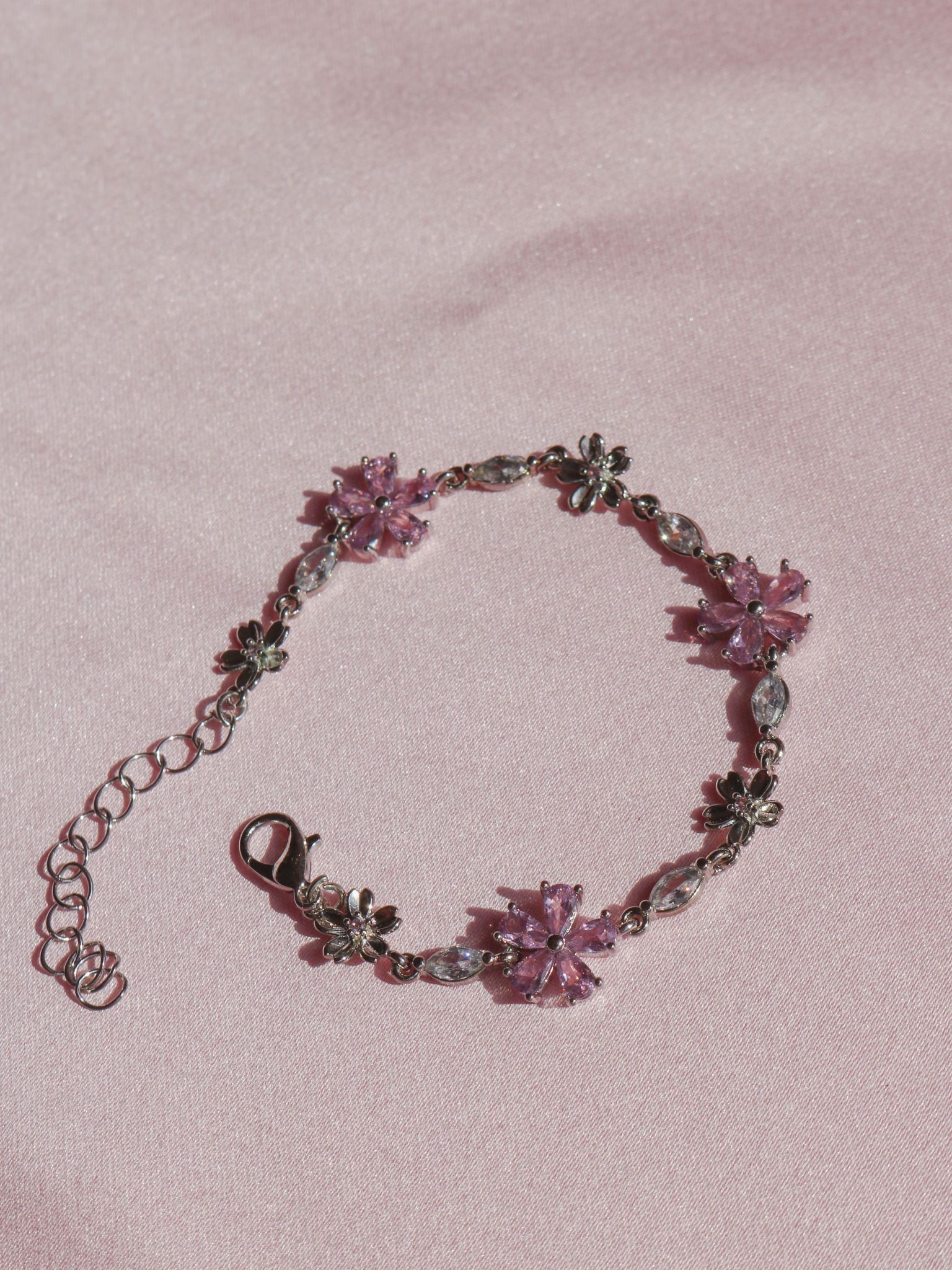 Flower Ladies Code Bracelet