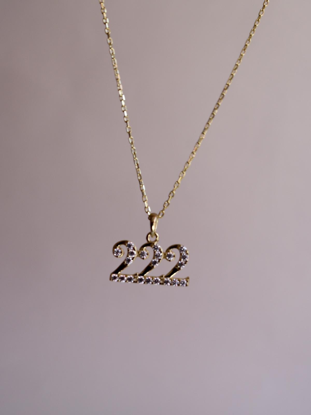 Angel Numbers Code Kolye 925 Gümüş Kolye