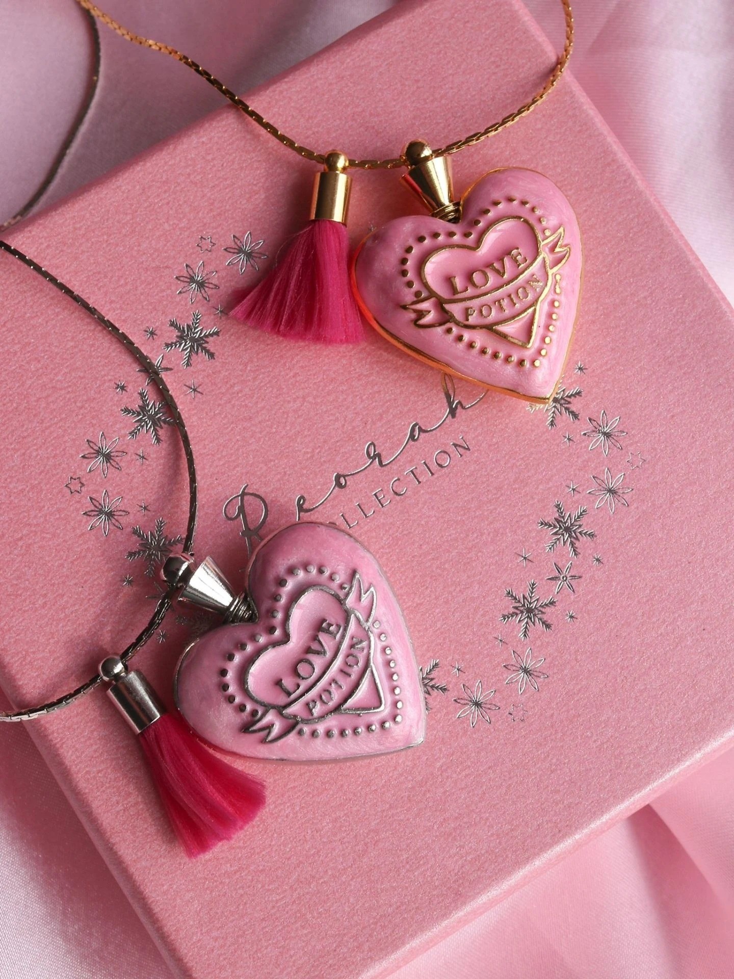Amortentia Love Potion Kalp Kolye - Harry Potter