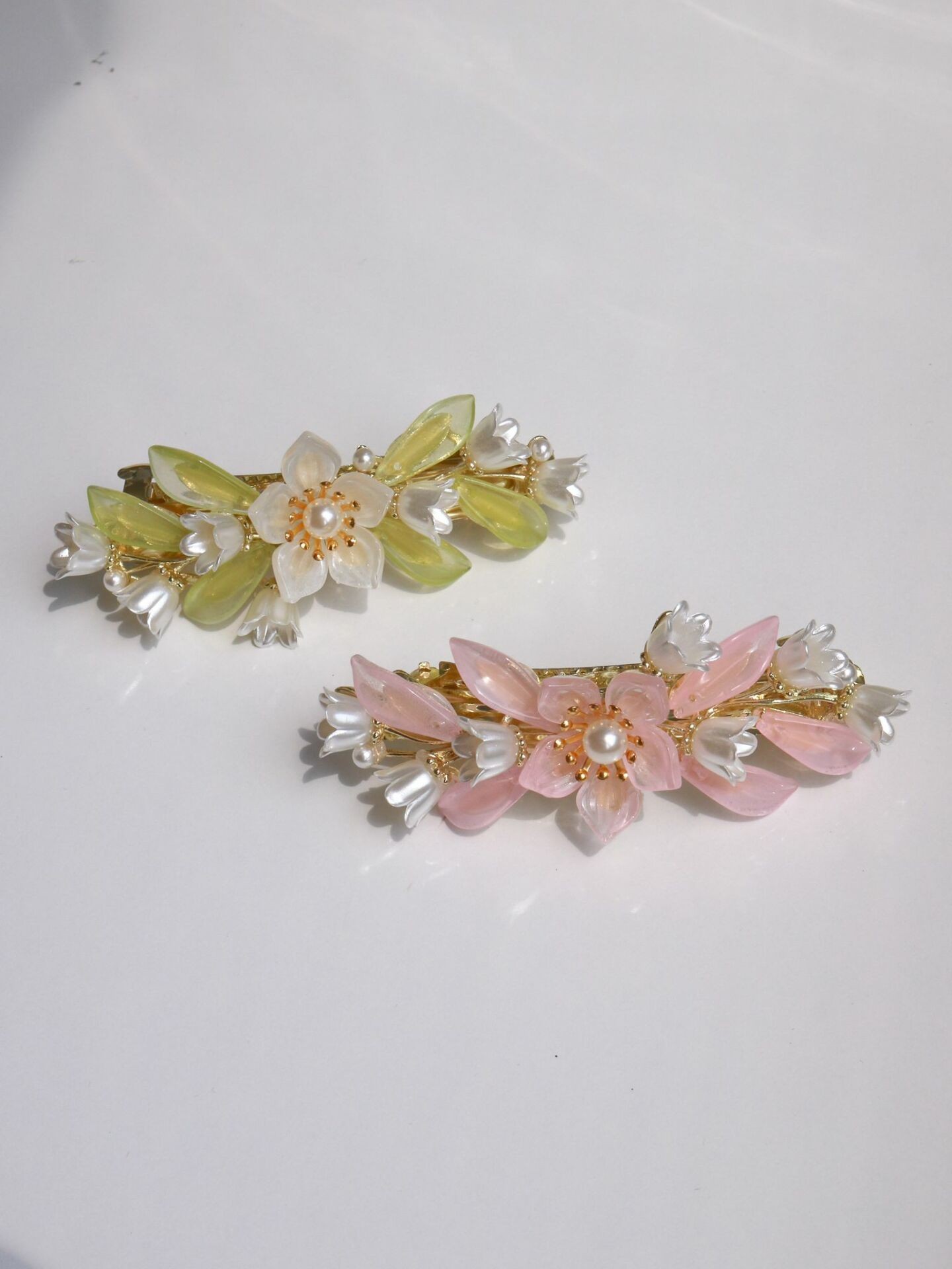 Orange & Cherry Blossom Buckle