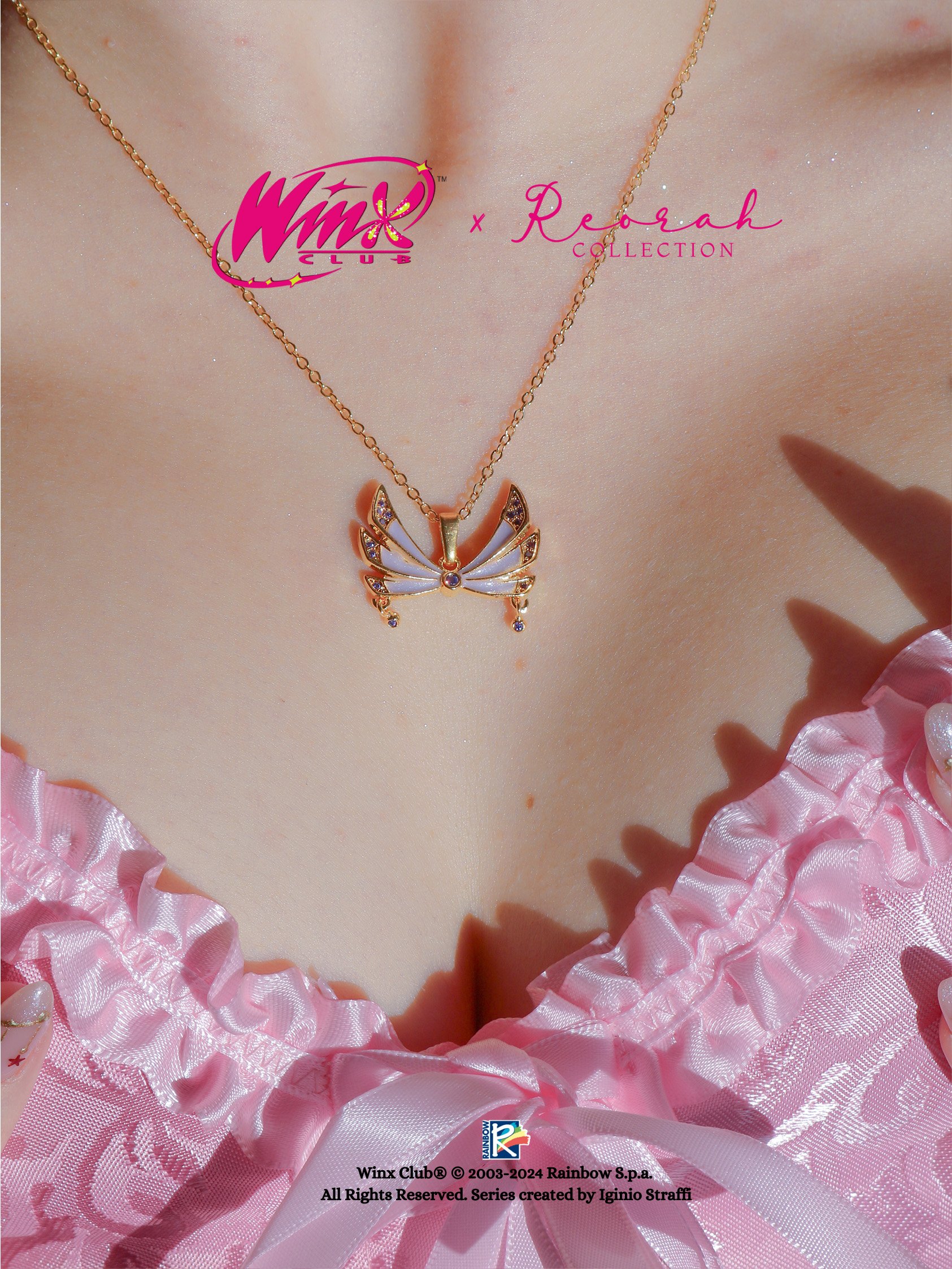 Winx Club® Tecna Enchantix Fairy Wings Necklace