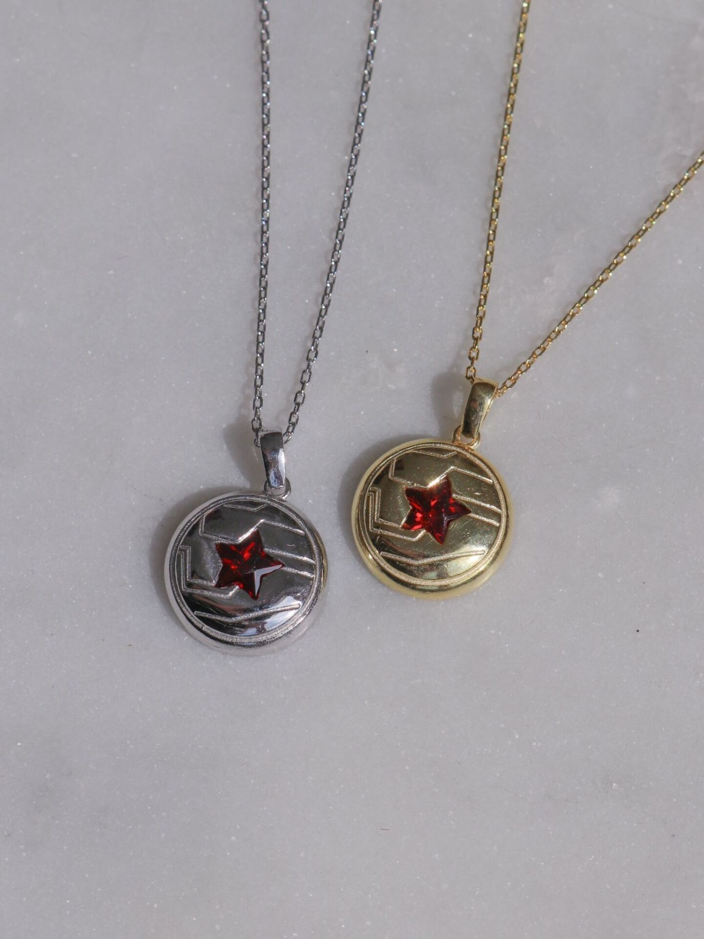 Winter Soldier 925 Silver Necklace