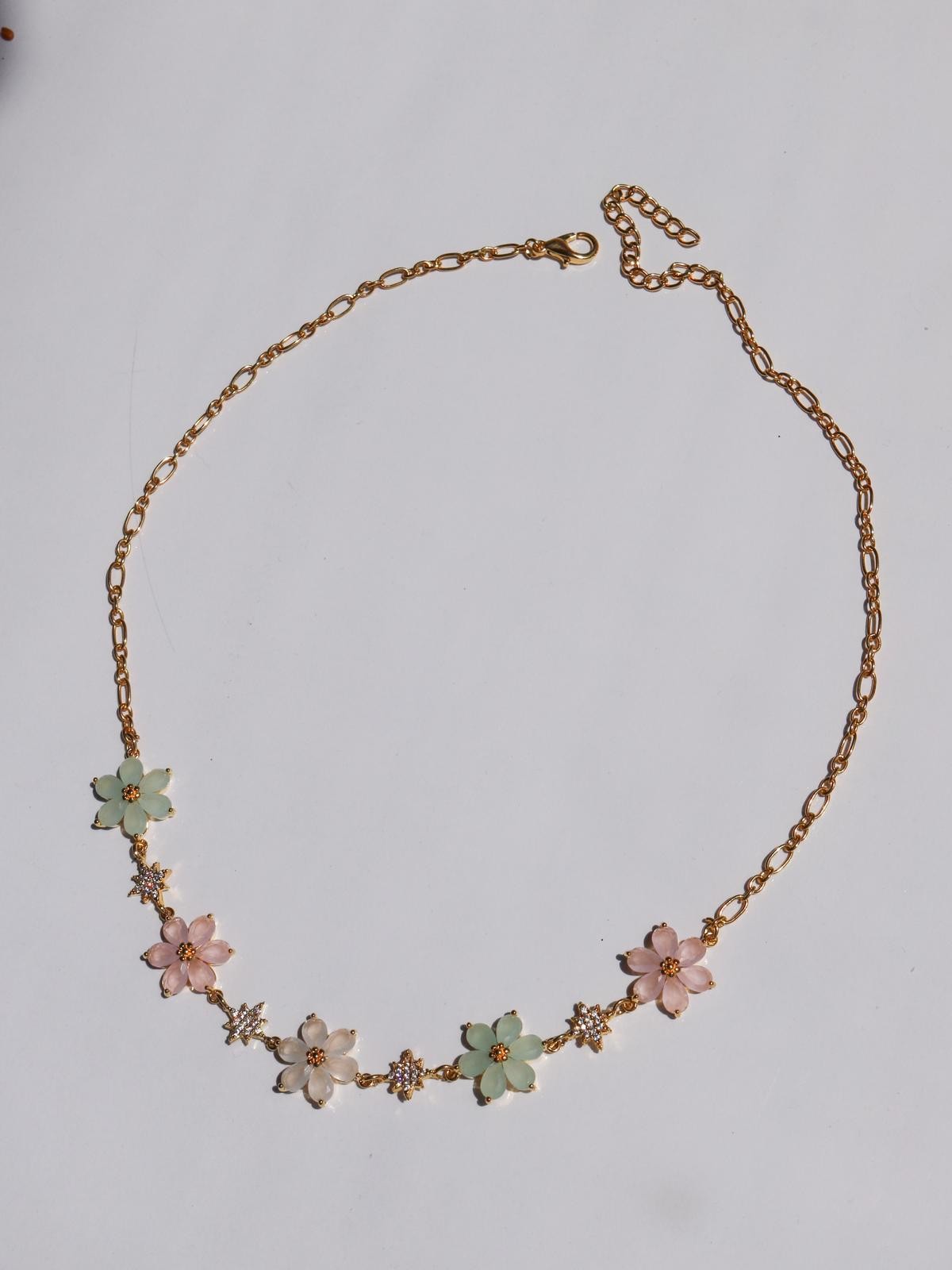 Spring Bouquet Choker Kolye