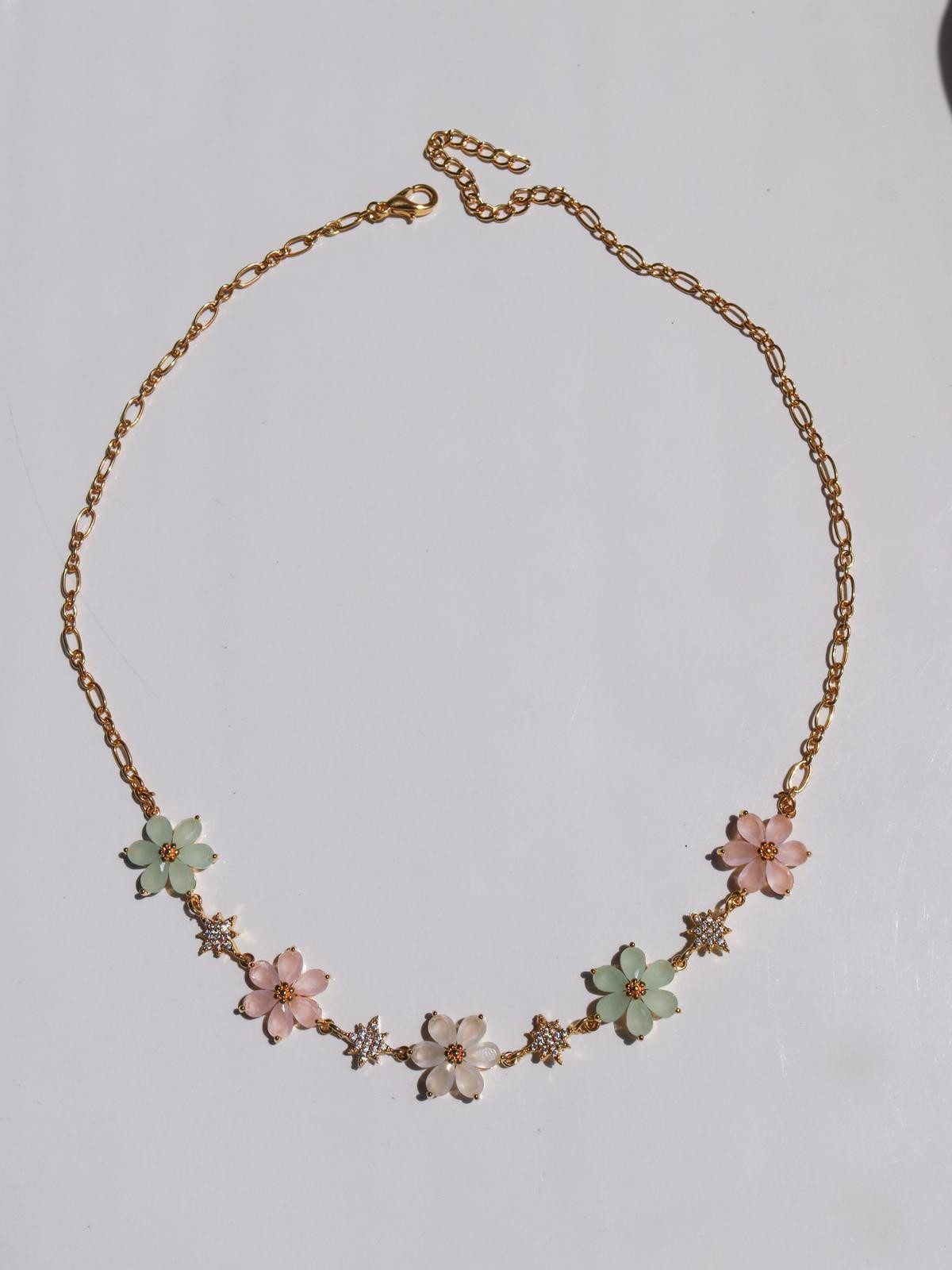 Spring Bouquet Choker Kolye