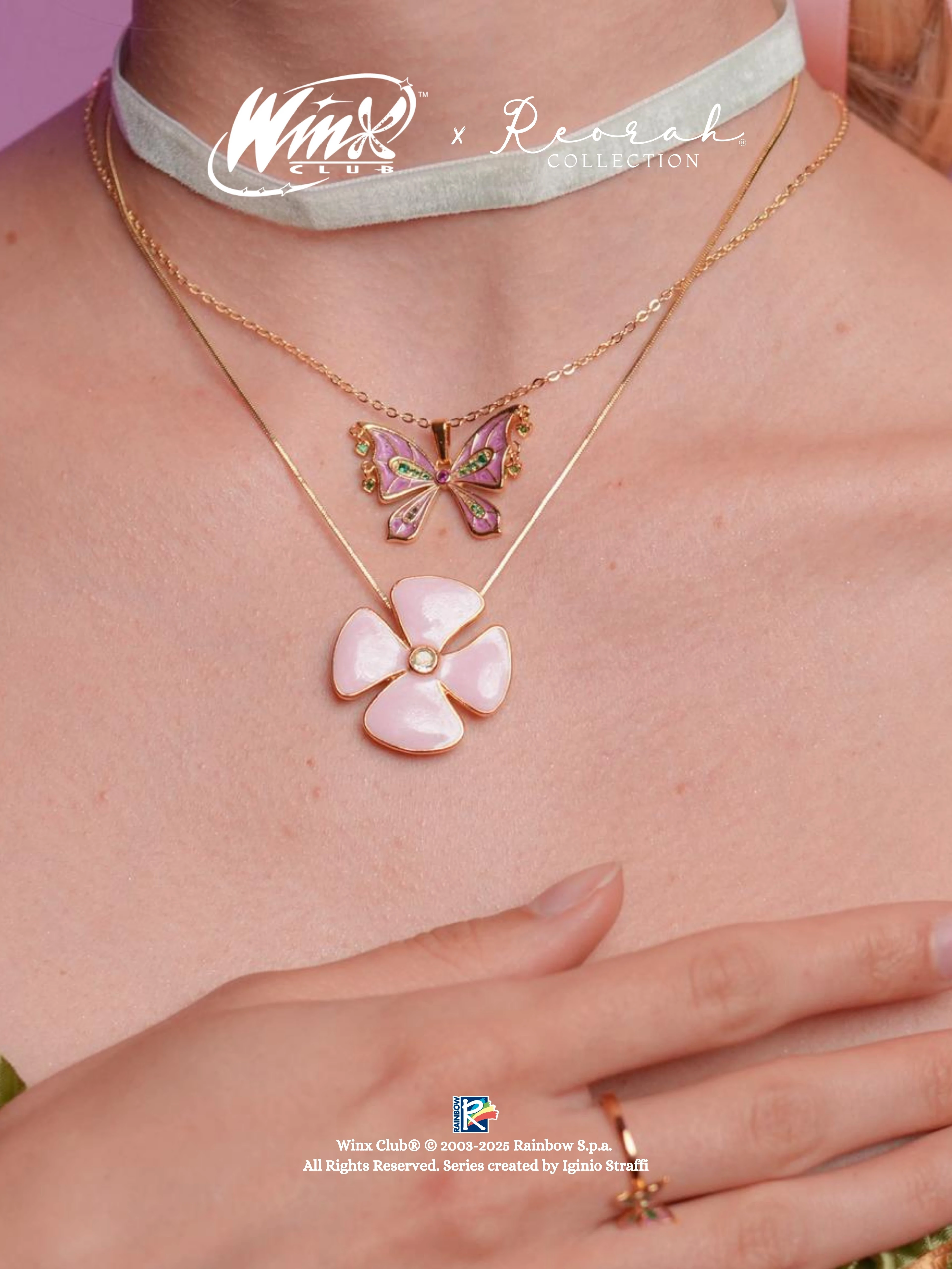 Winx Club® Flora Enchantix Fairy Wings Kolye