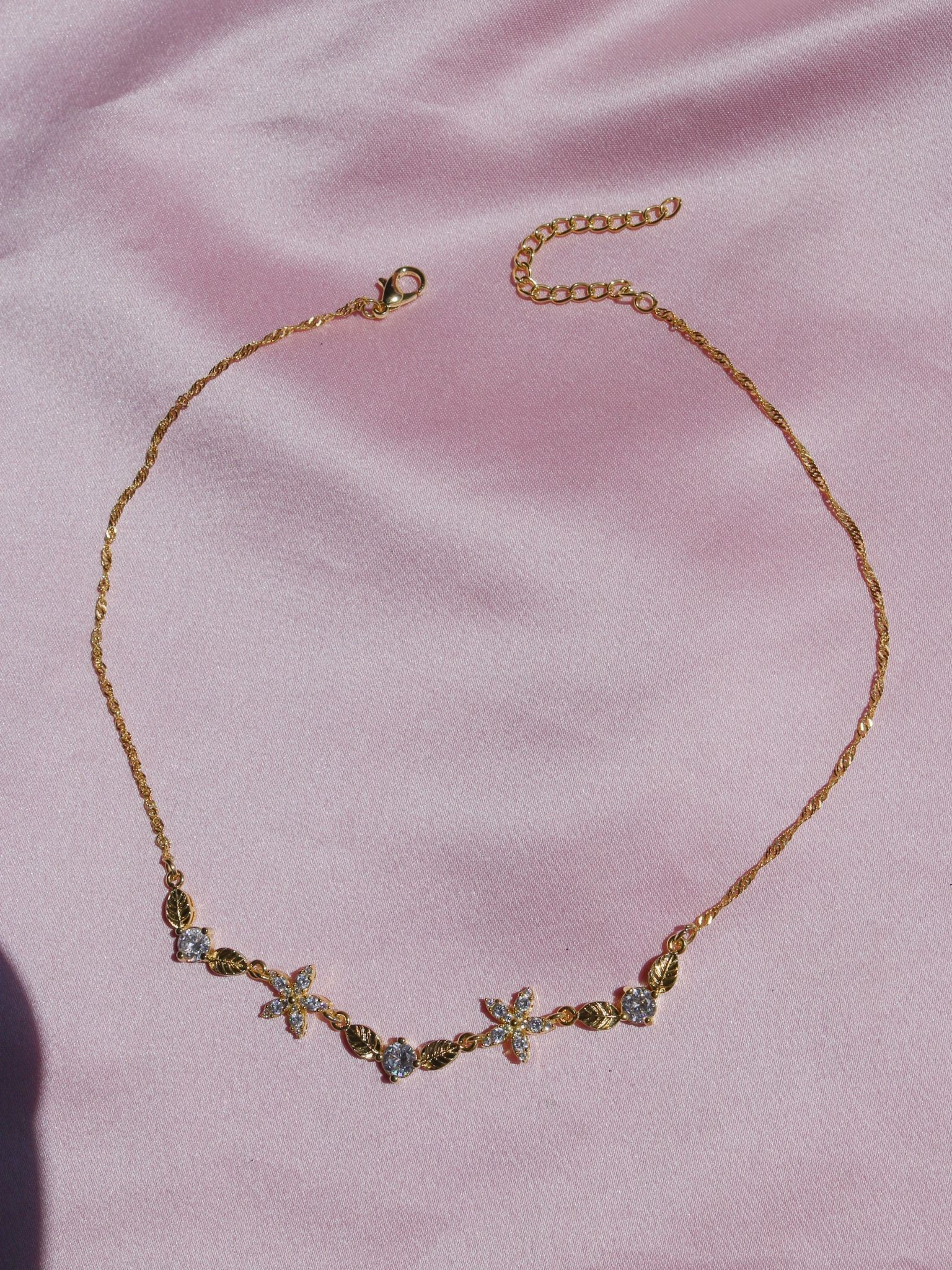 Lily Garden Choker Necklace