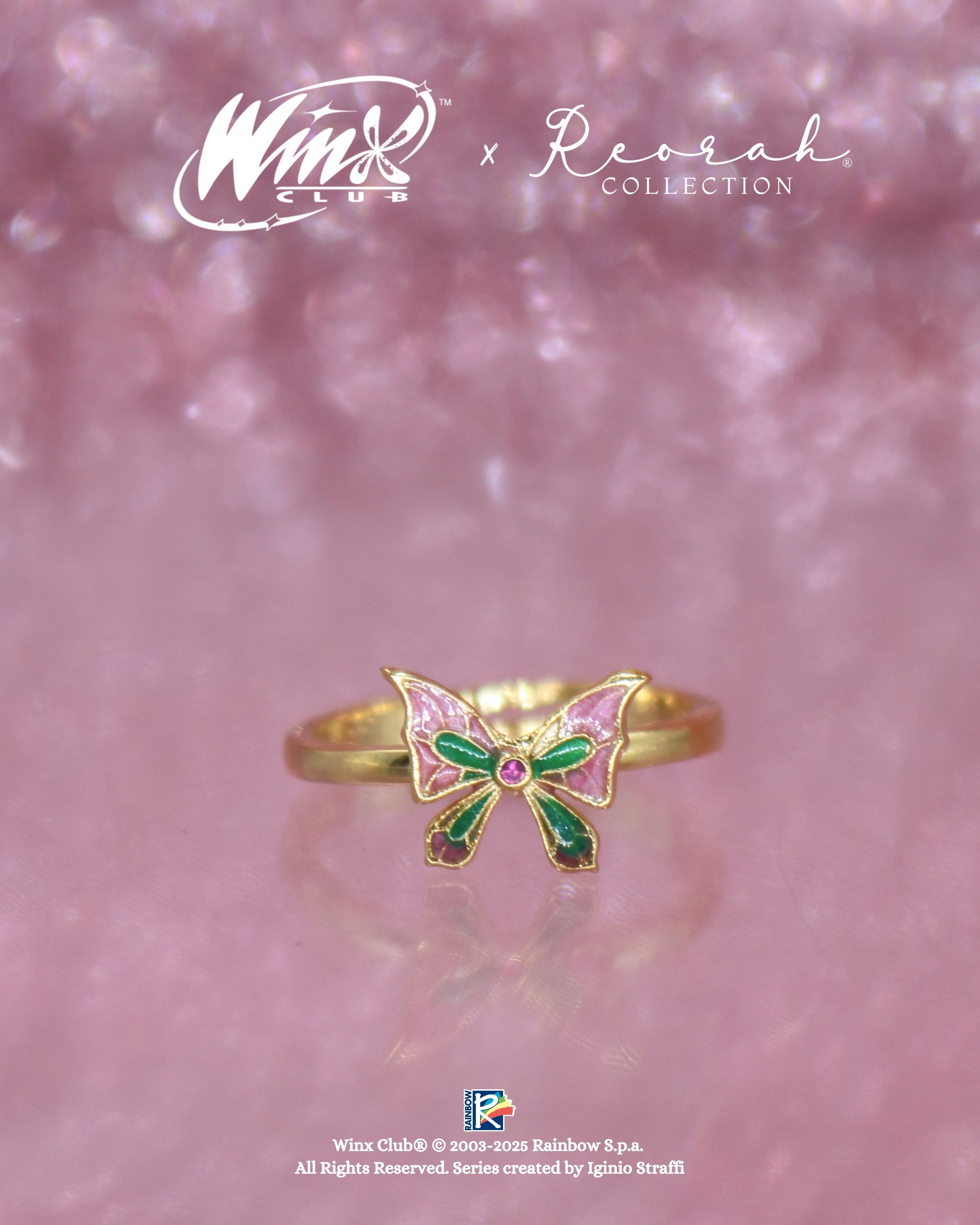 Winx Club® Flora Enchantix Fairy Wings Yüzük