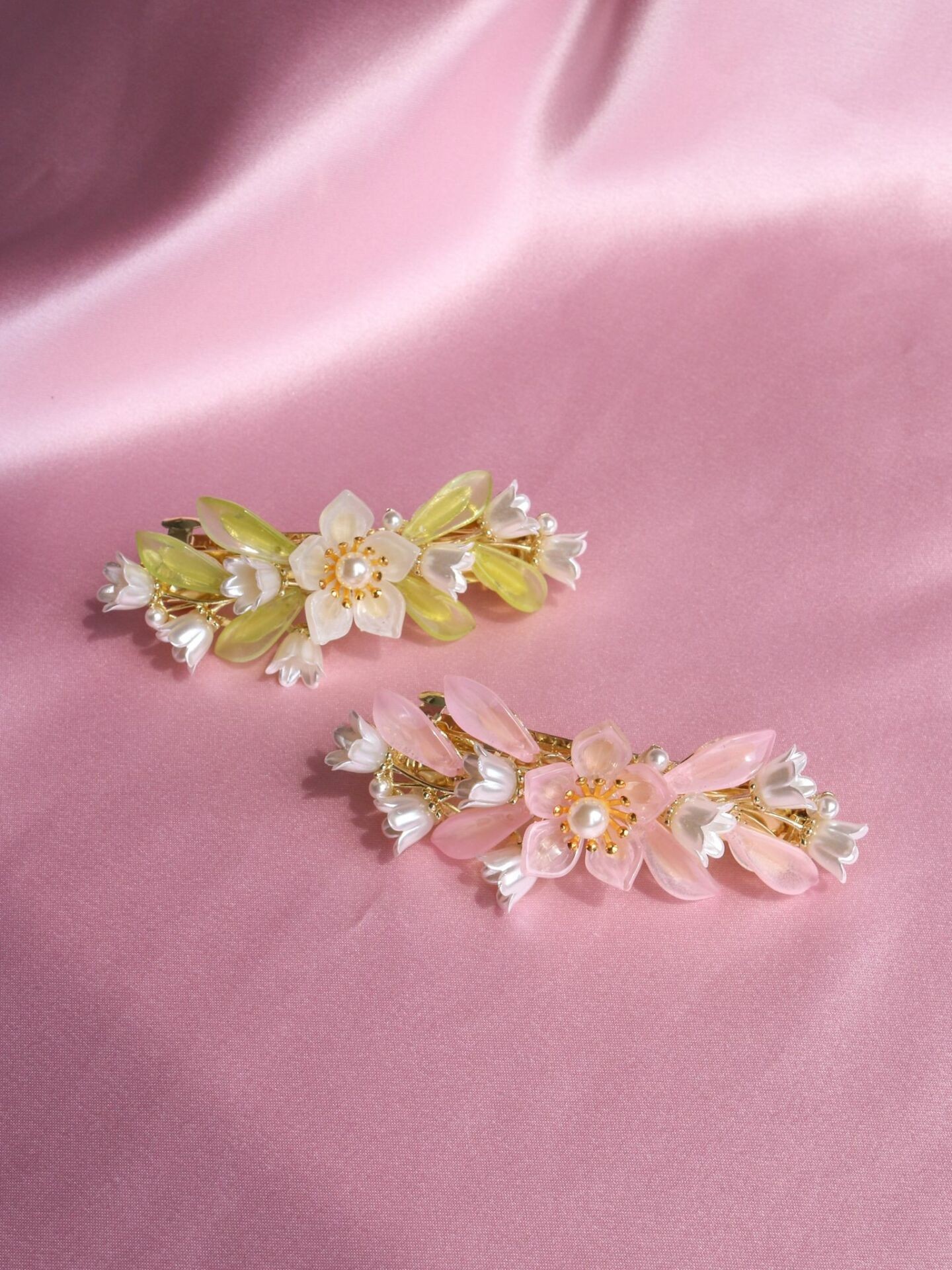 Orange & Cherry Blossom Buckle