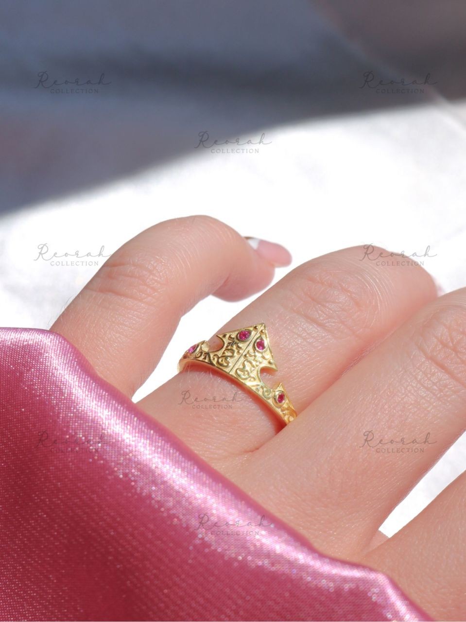 Aurora Crown Ring 925 Silver