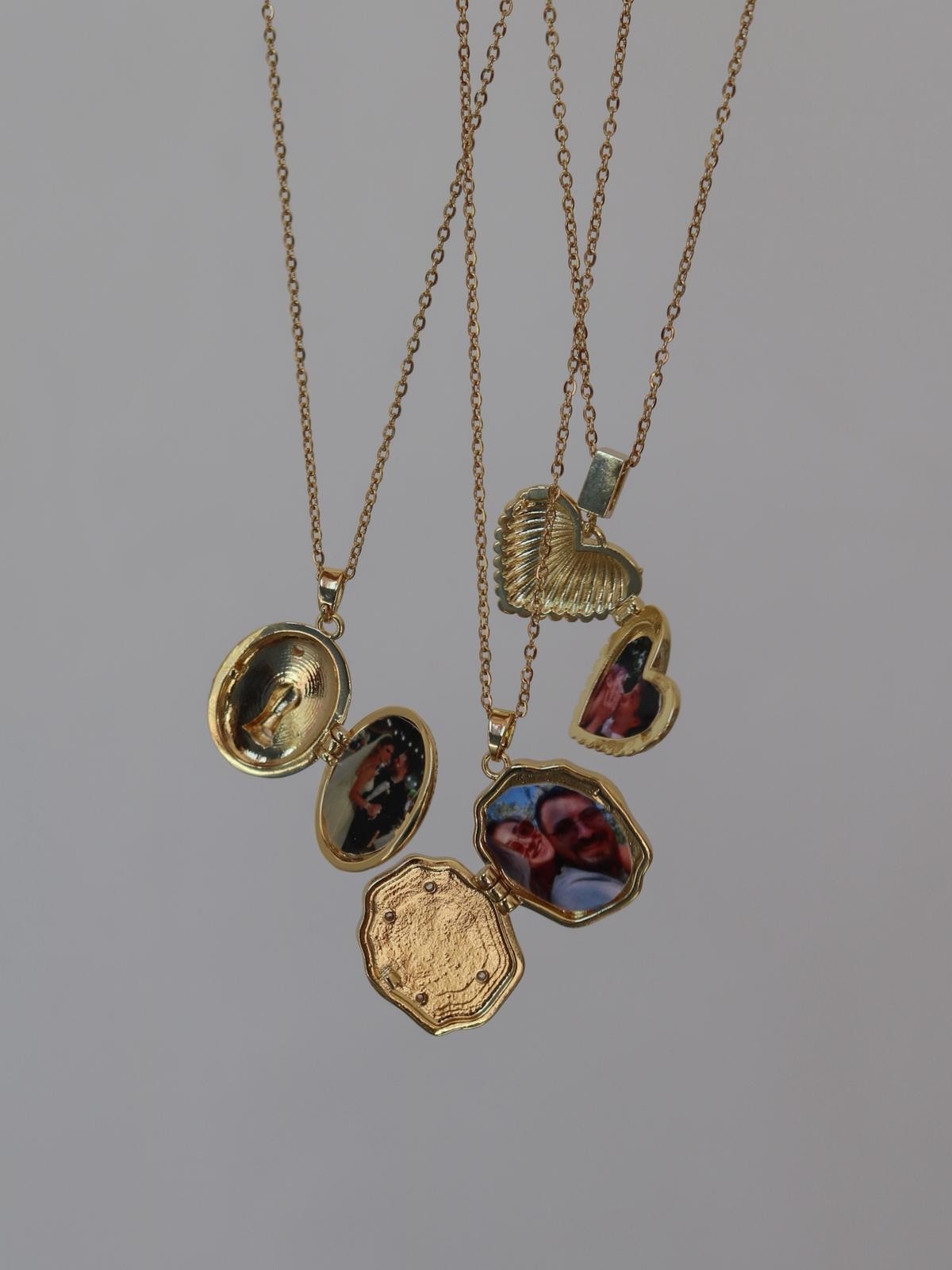 Personalized Photo Memory Locket Steel Necklace