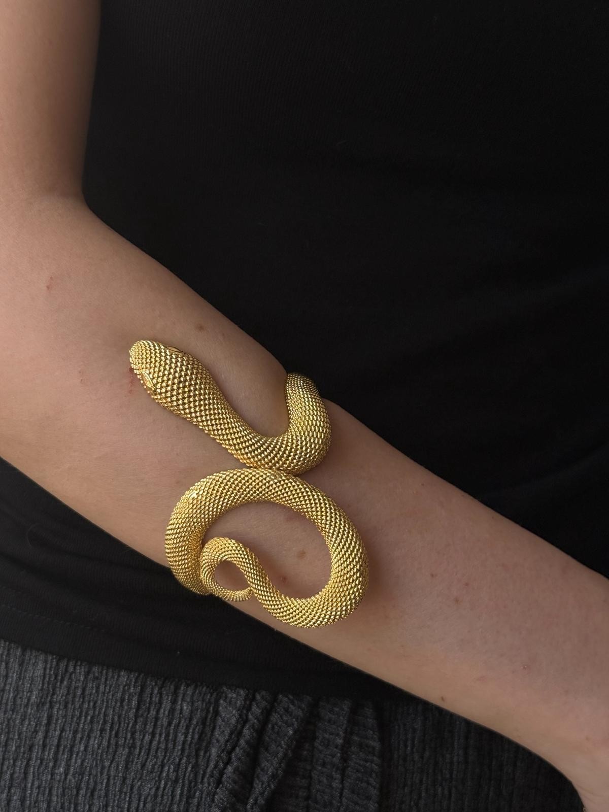 Vintage Serpent Bilezik