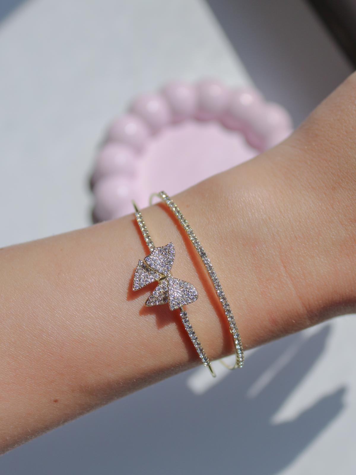 Sparkle Bow Bileklik