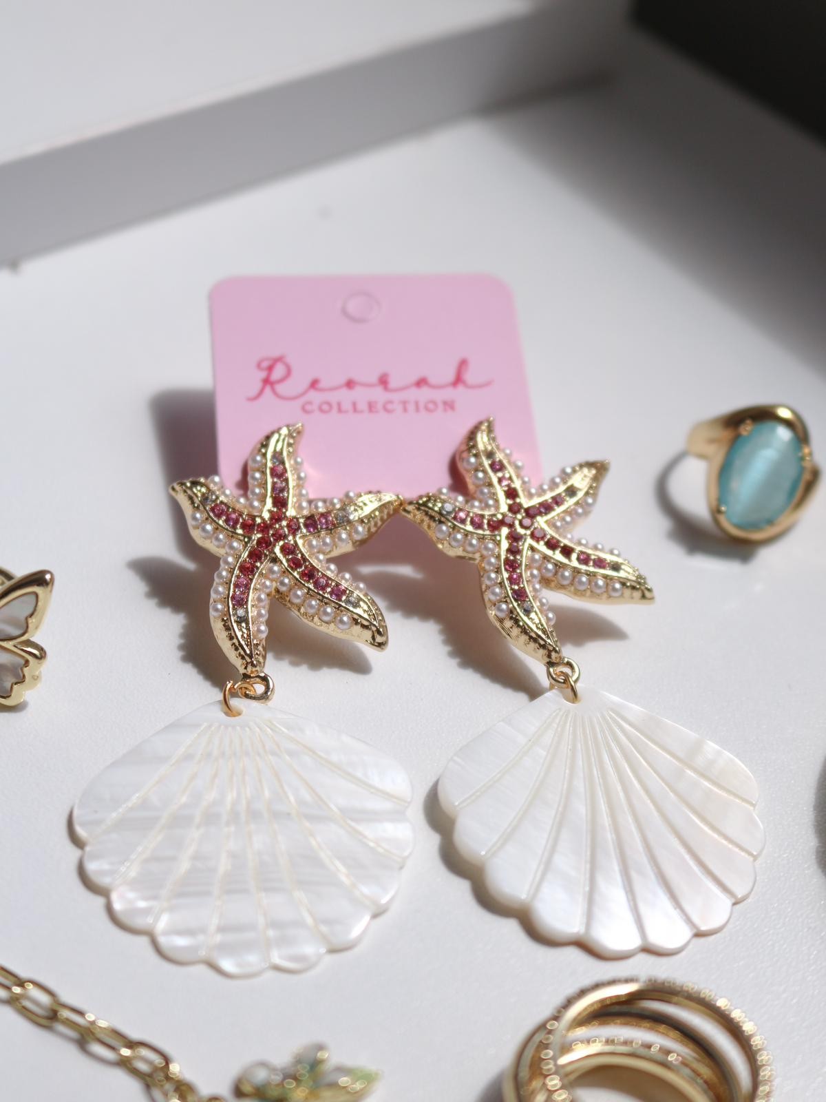 Shell Star Küpe