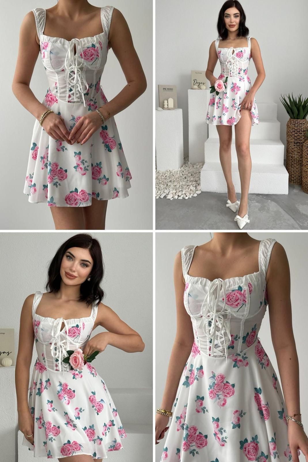 Roses Corset Dress