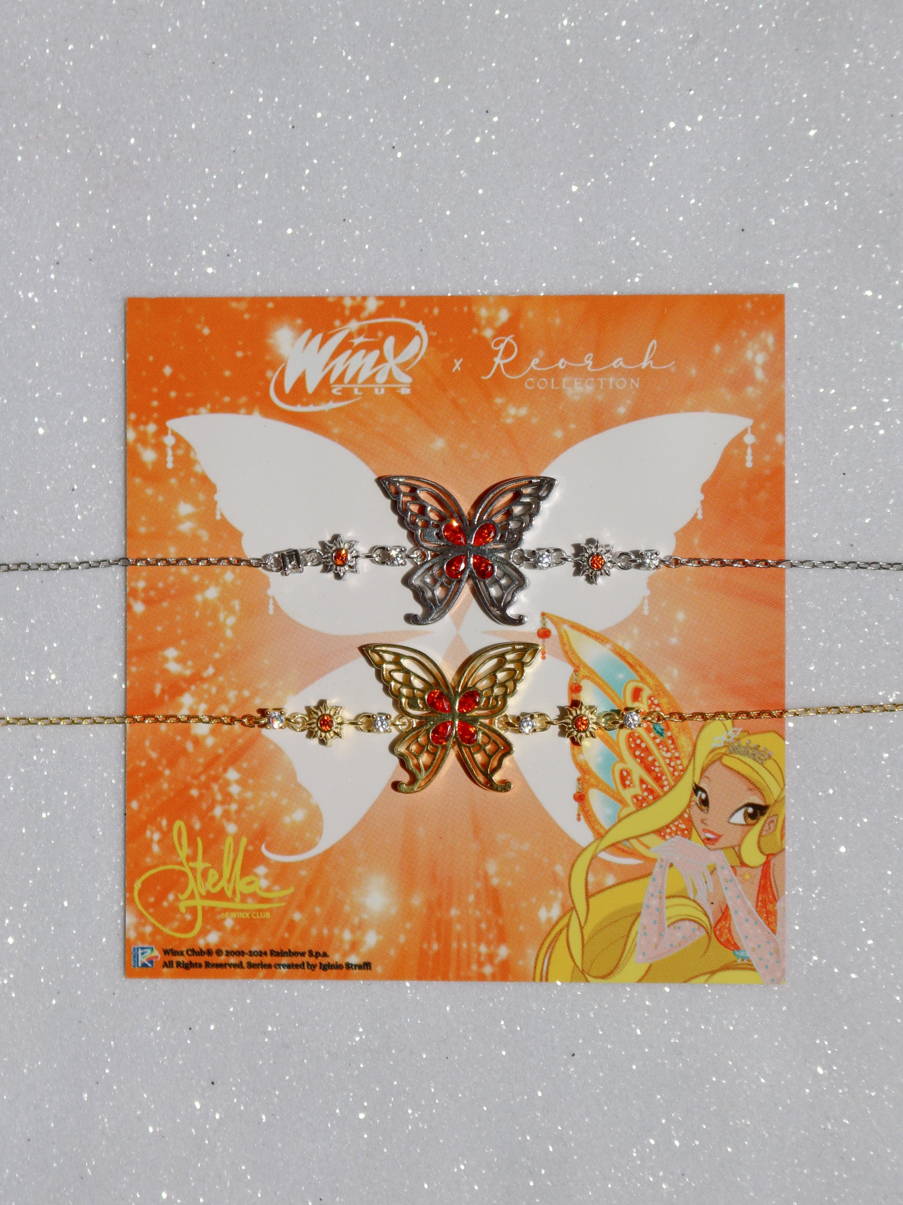 Winx Club® Stella Enchantix Wings 925 Silver Bracelet