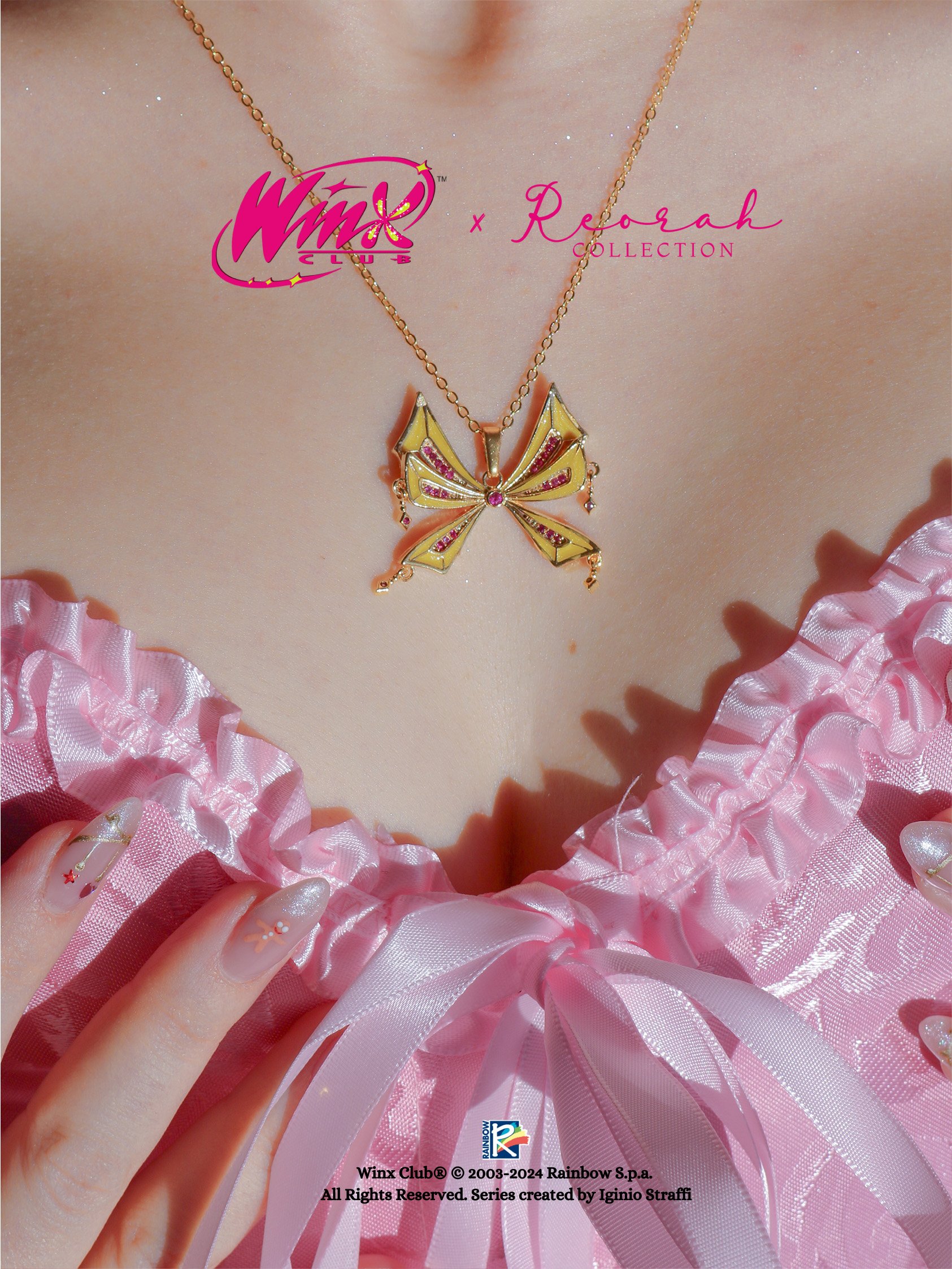 Winx Club® Musa Enchantix Fairy Wings Necklace