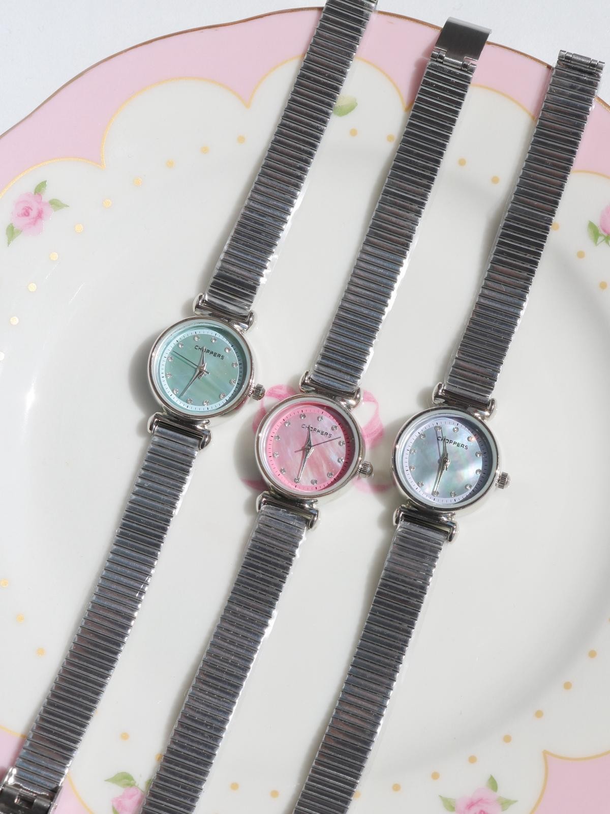 Aura Glow Steel Watch