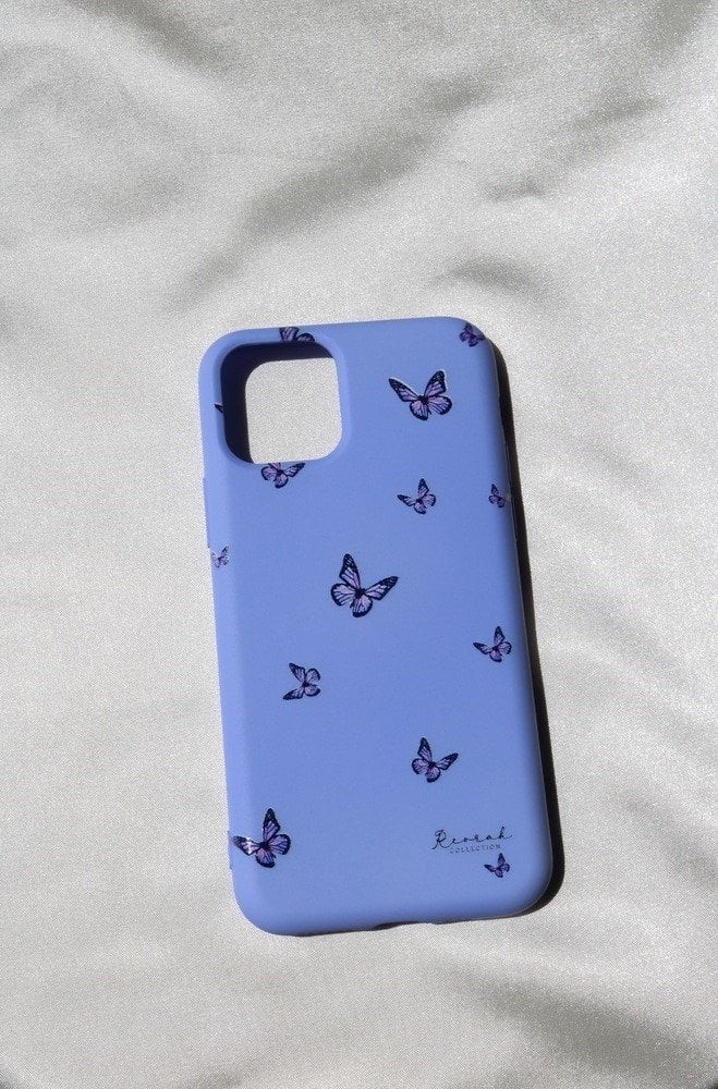 Purple Butterflies Phone Case