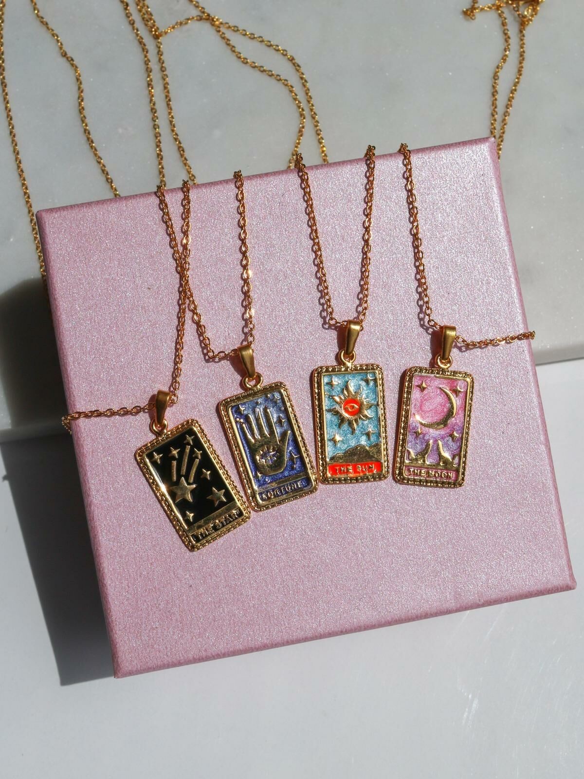 Tarot Kart Kolye