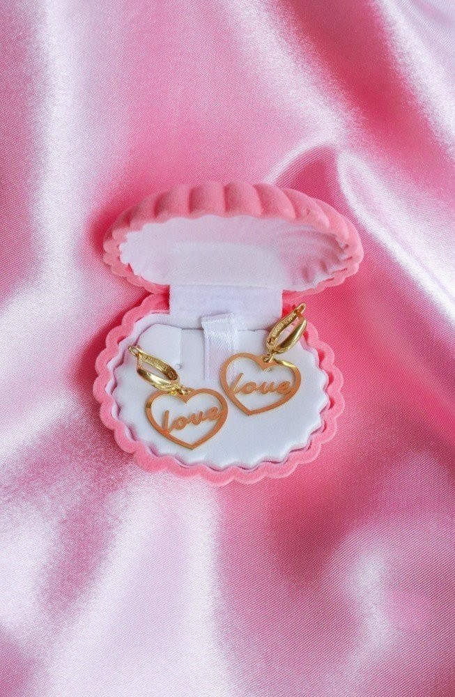Love Heart Earring 925 Silver