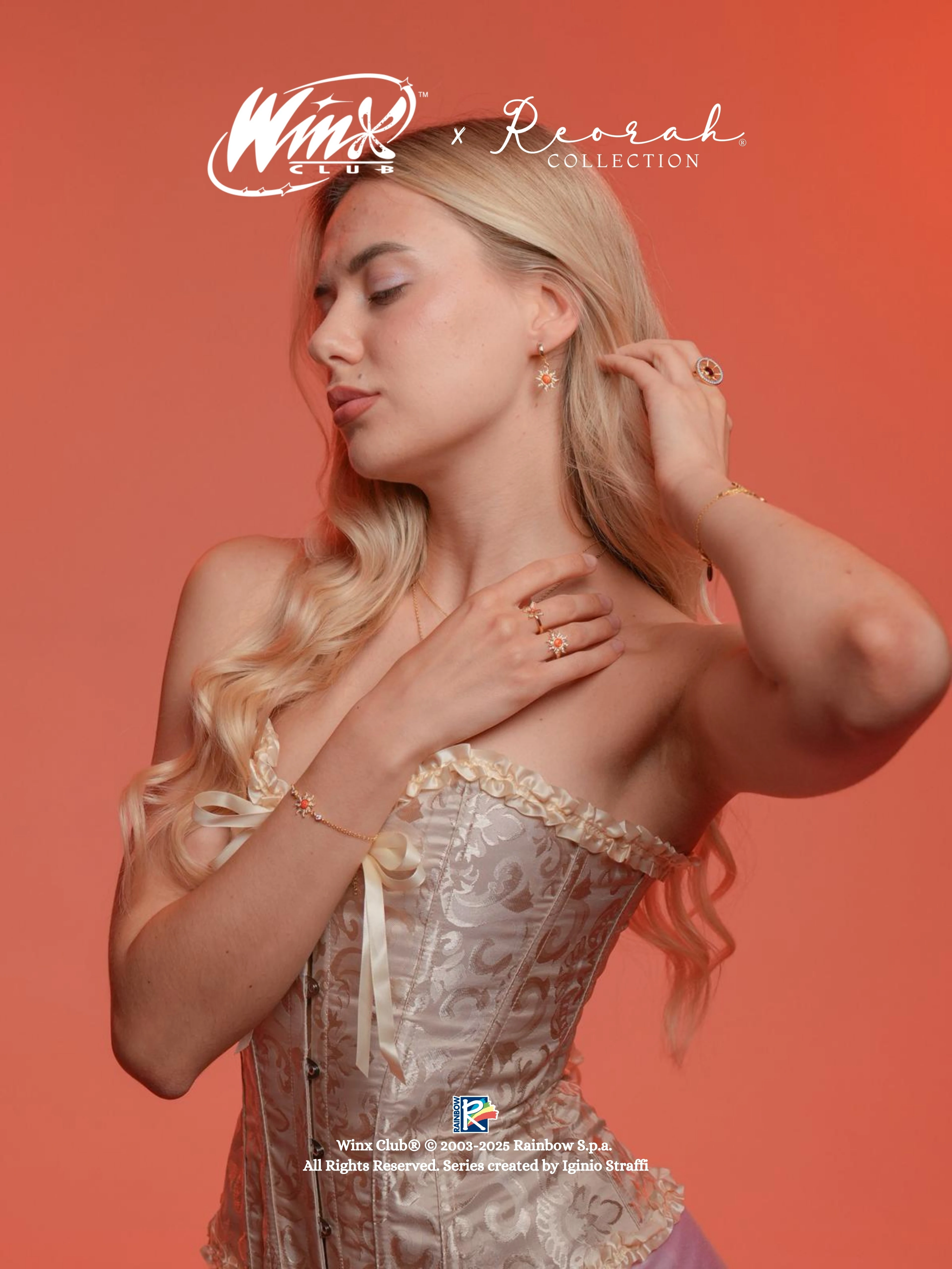 Winx Club® Stella Opal Sun Bileklik 925 Ayar Gümüş