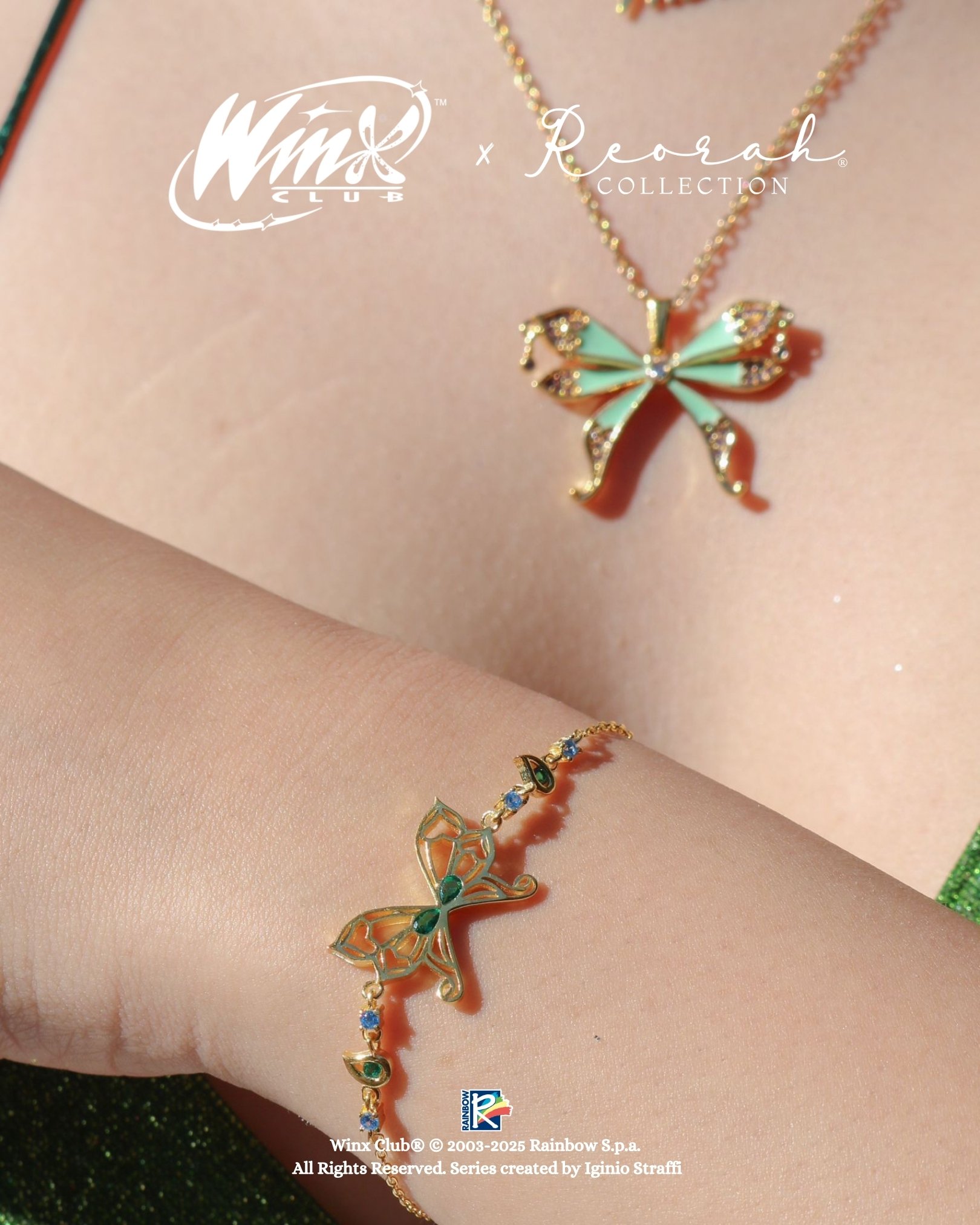 Winx Club® Aisha Enchantix Fairy Wings Necklace