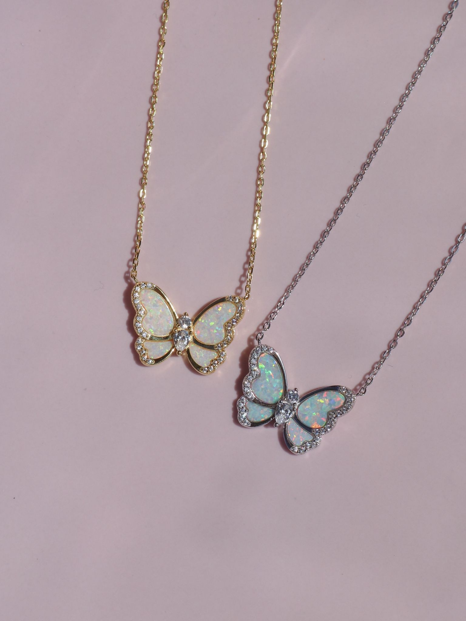 Opal Wings 925 Gümüş Kolye