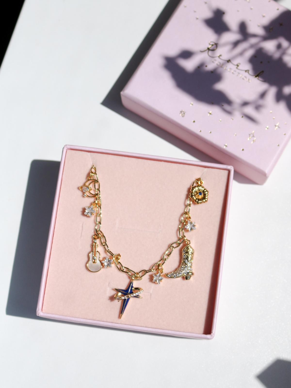 Western Melody Charm Kolye Xuping Zincir