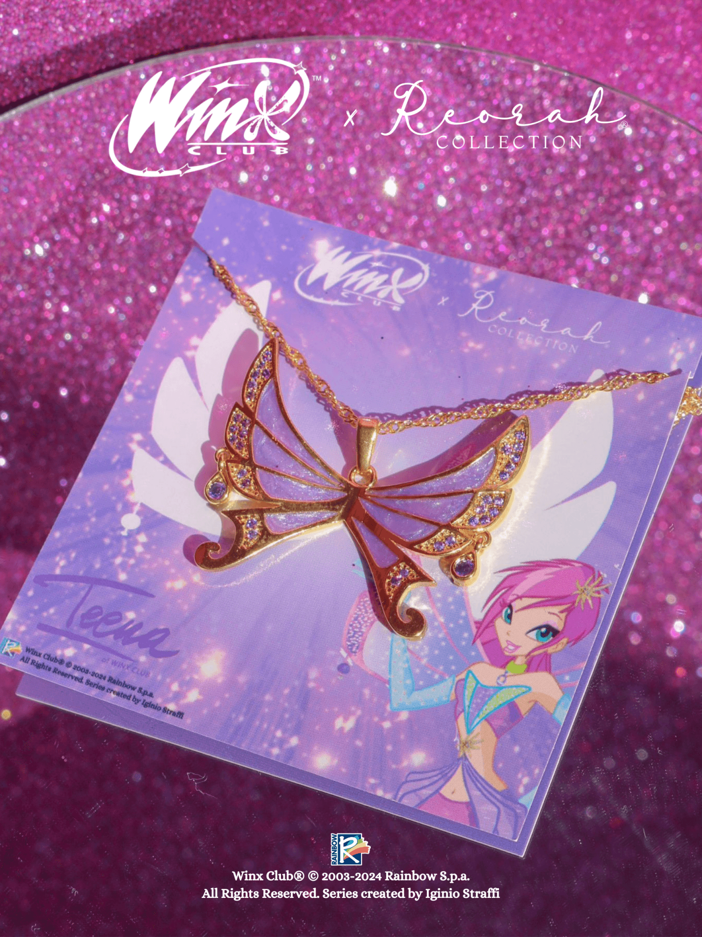 Winx Club® Tecna Enchantix Wings Necklace