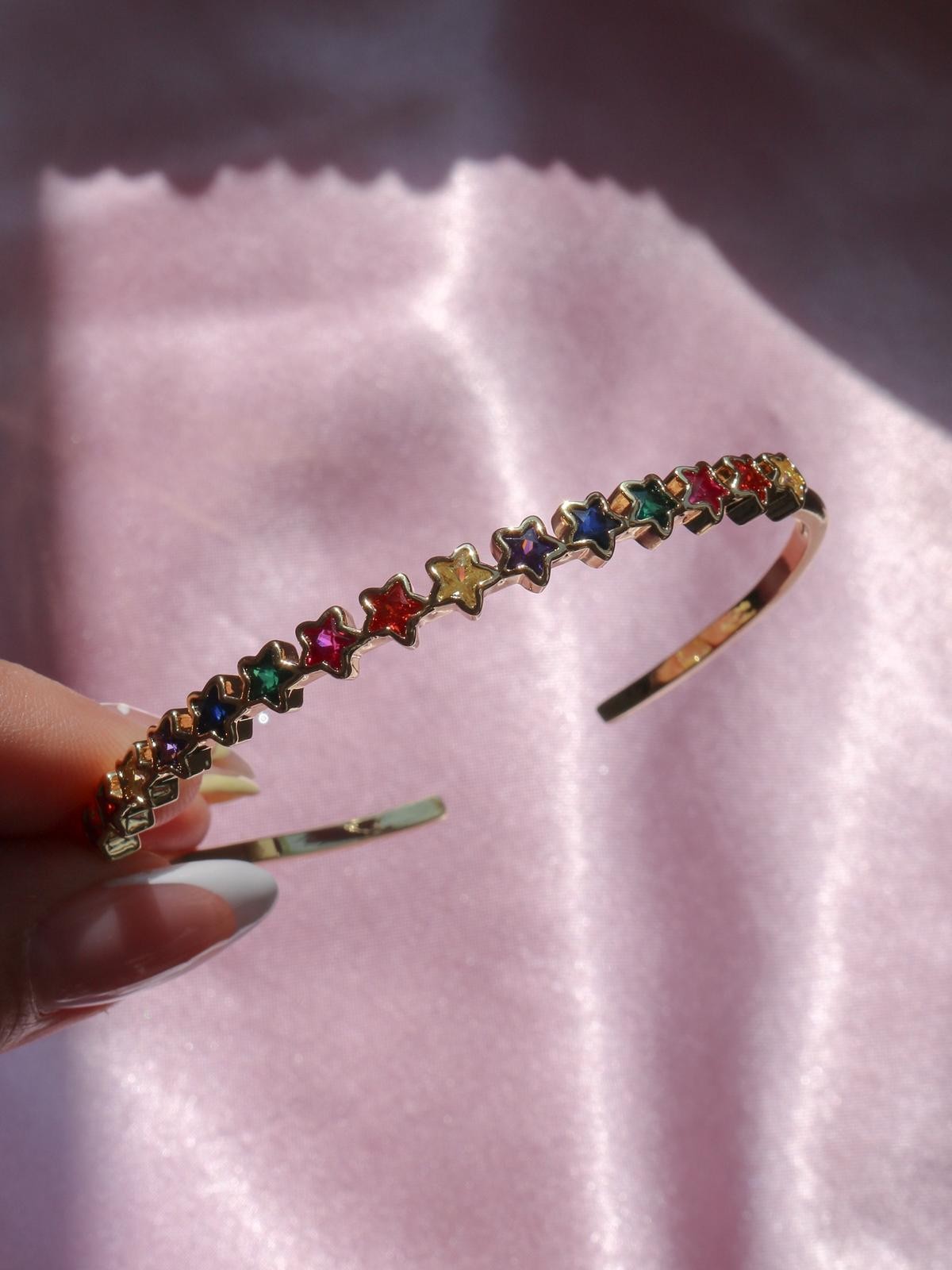 Colorful Star of Mine Bilezik
