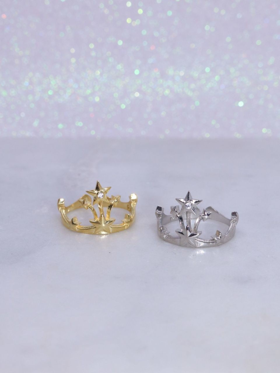 Annika Magic Pegasus Crown 925 Silver Ring