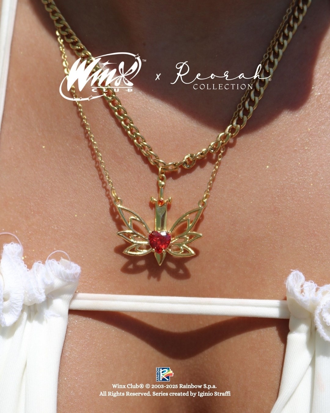 Winx Club® Stella and Brandon Couple Necklace