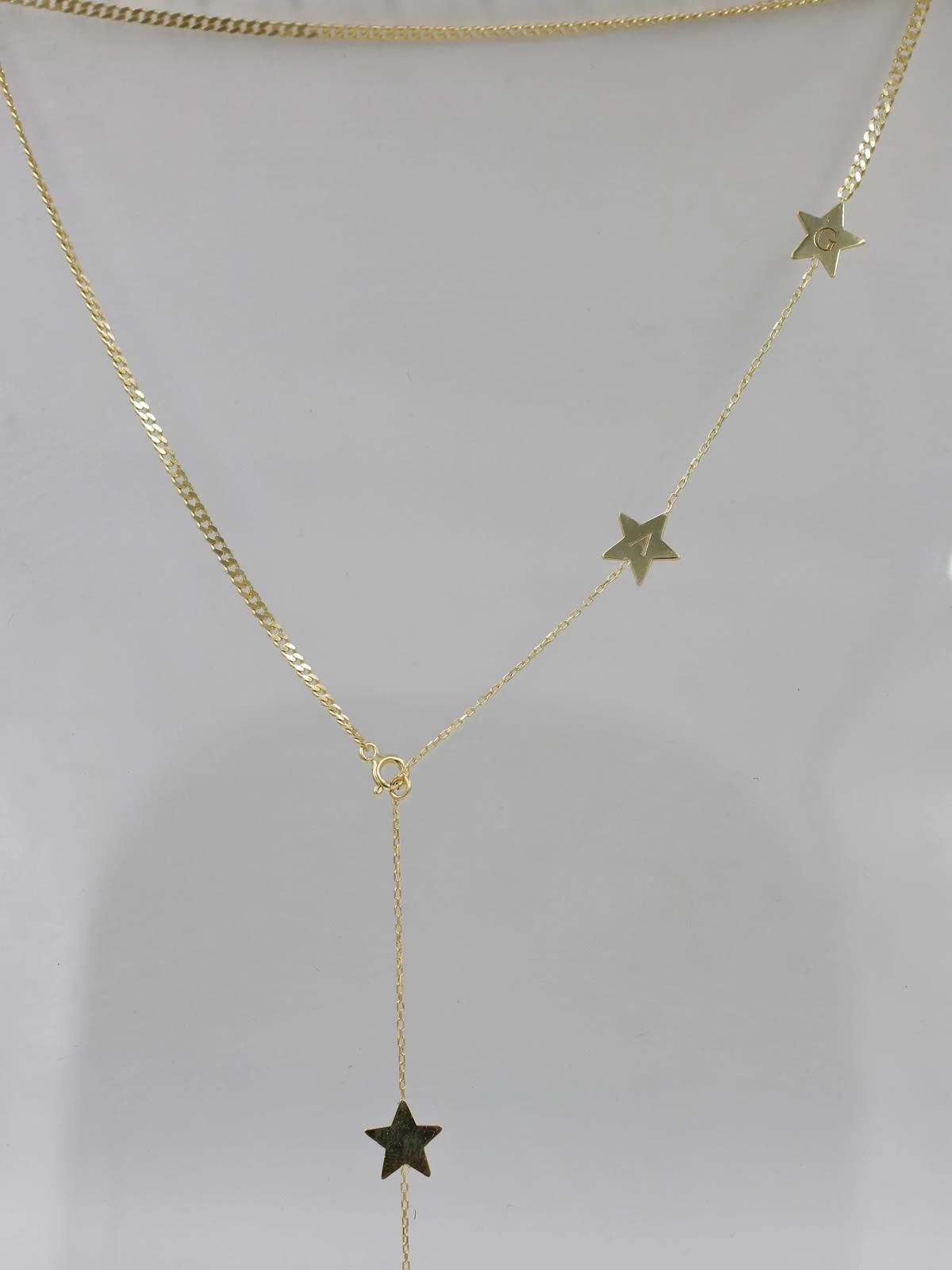 Personalized Name 925 Sterling Silver Necklace with Star Pendant