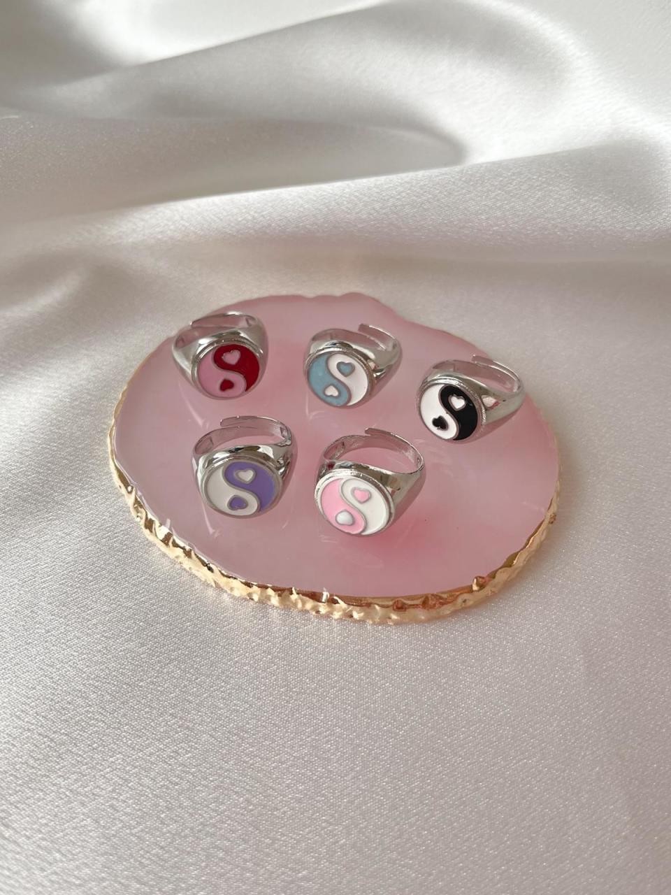 Heart Yin-yang Ring