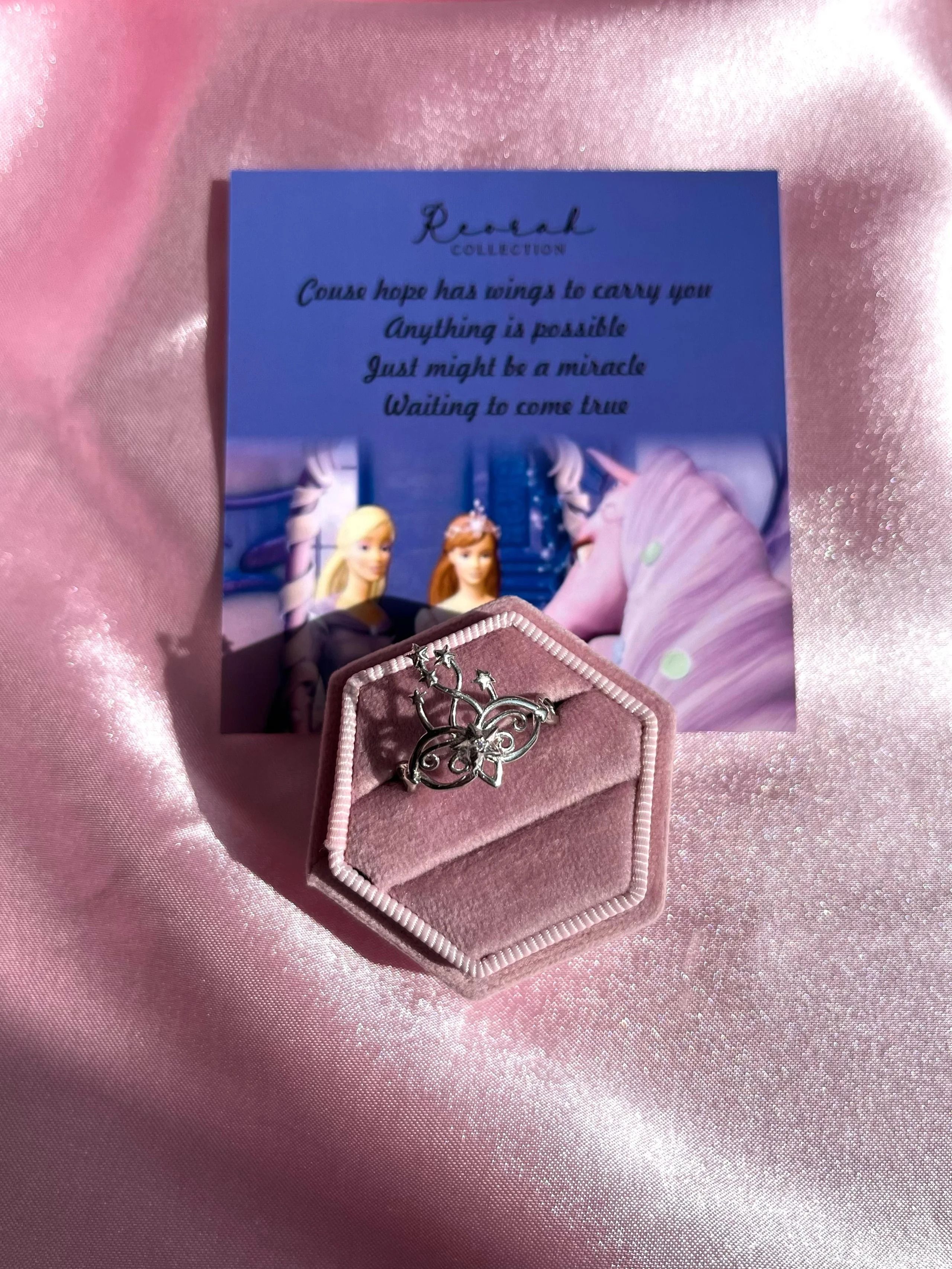 Brietta Sihirli Pegasus 925 Gümüş Bileklik, Kolye, Yüzük Set