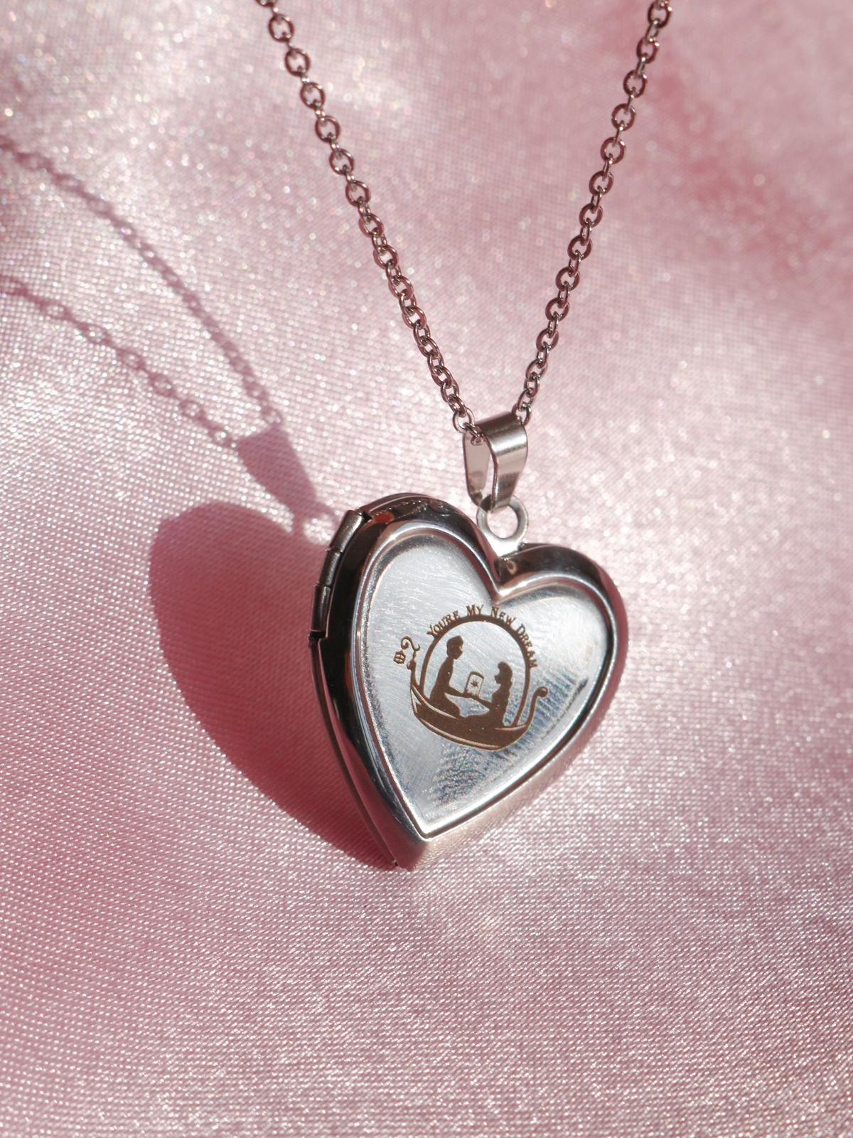 Rapunzel Flynn Locket Steel Necklace 