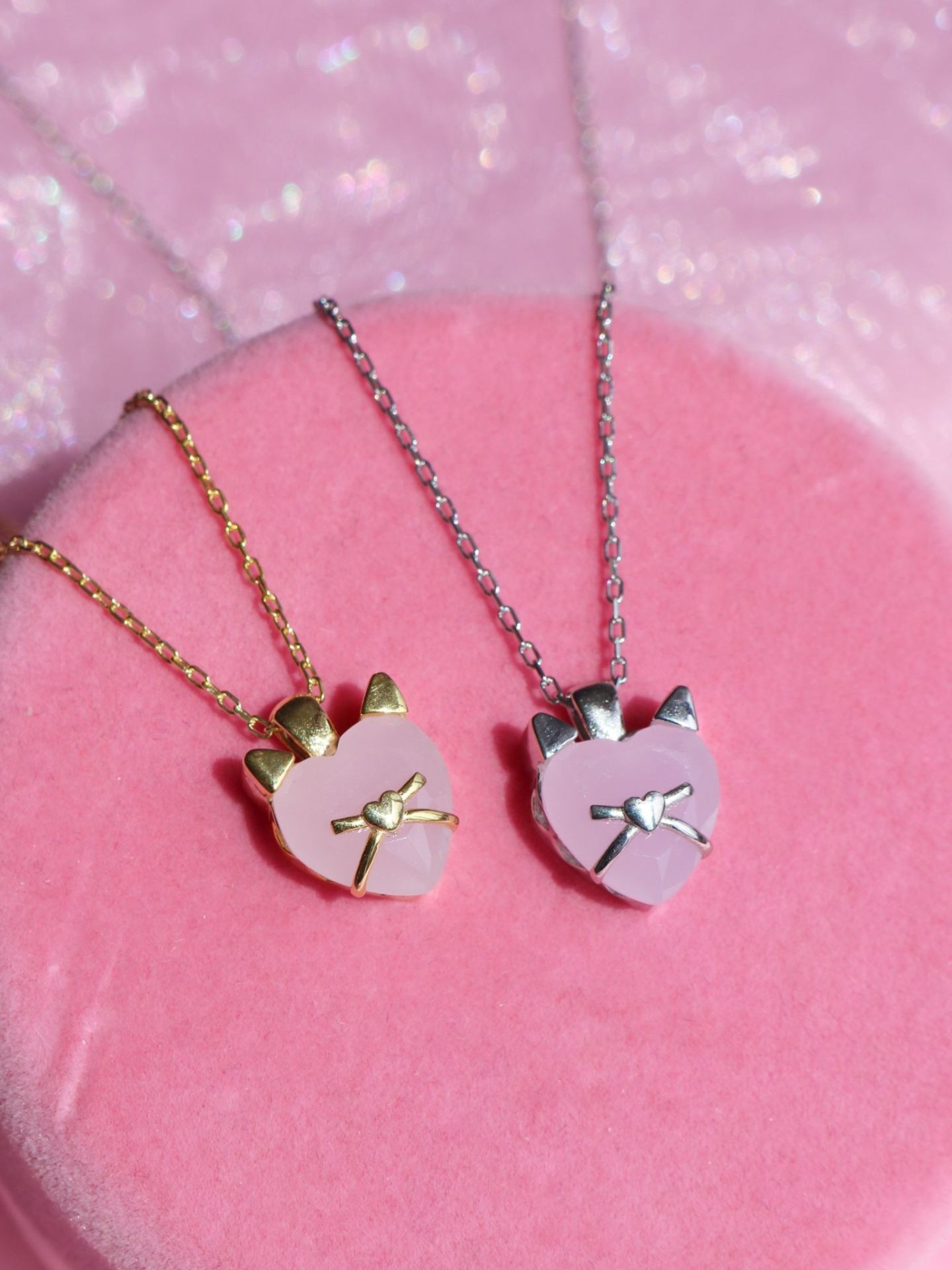 Cat Lover 925 Silver Necklace