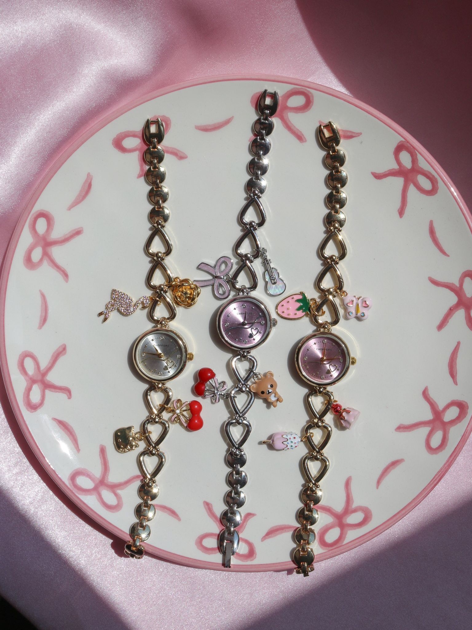 Heart Beat Personalized Charm Watch