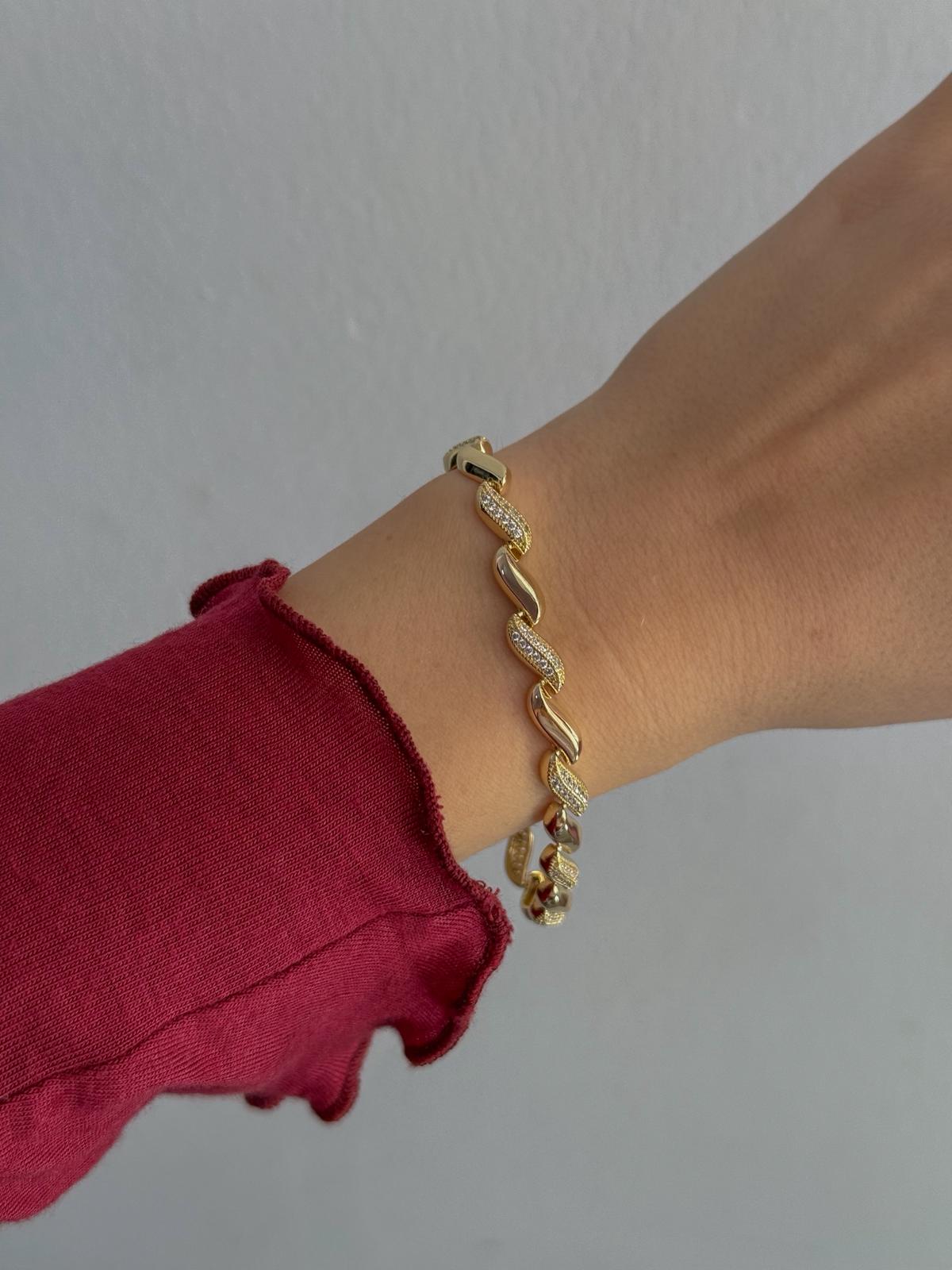Shimmer Spiral Xuping Bileklik