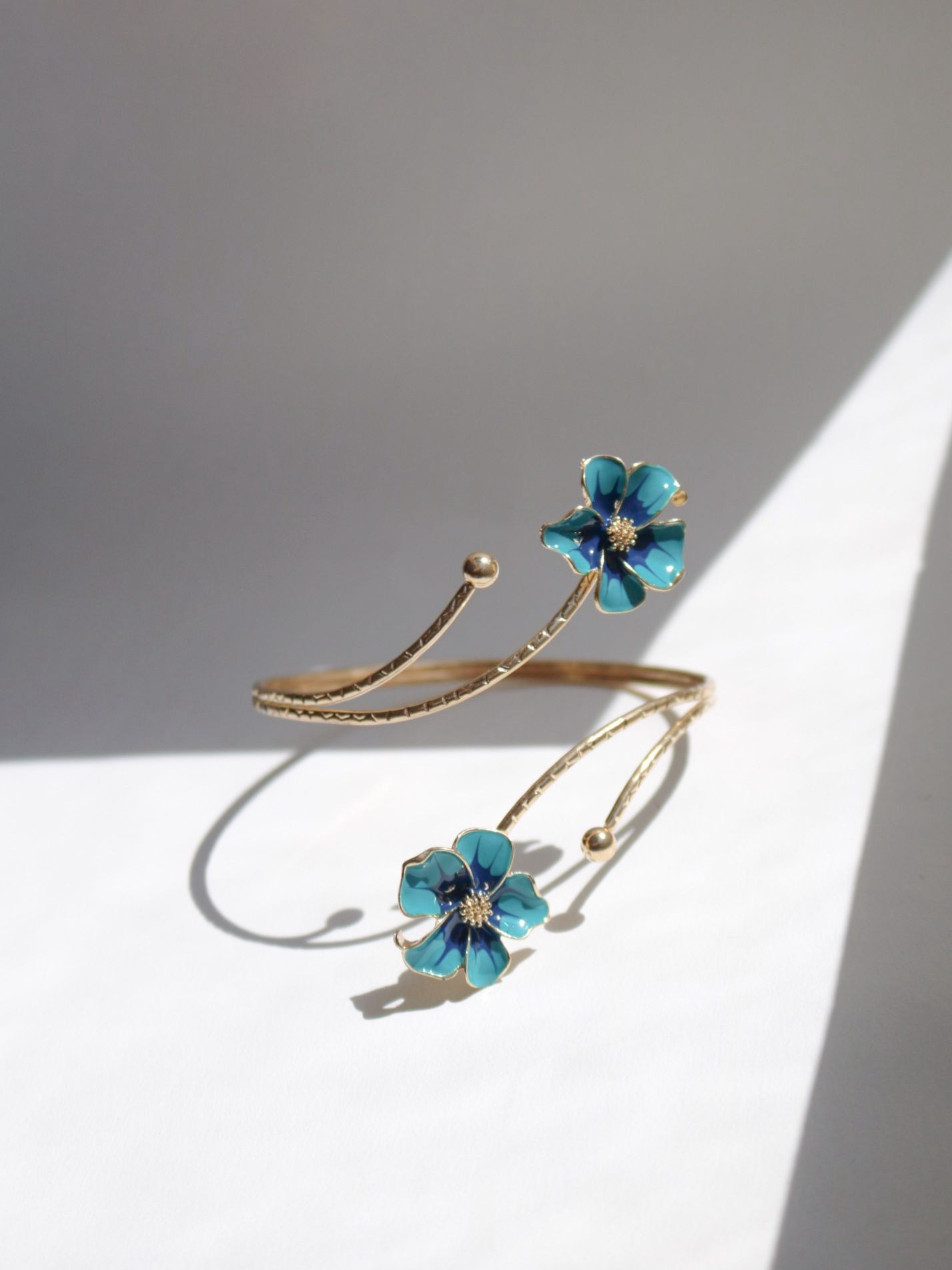 Orchid Arm Bracelet