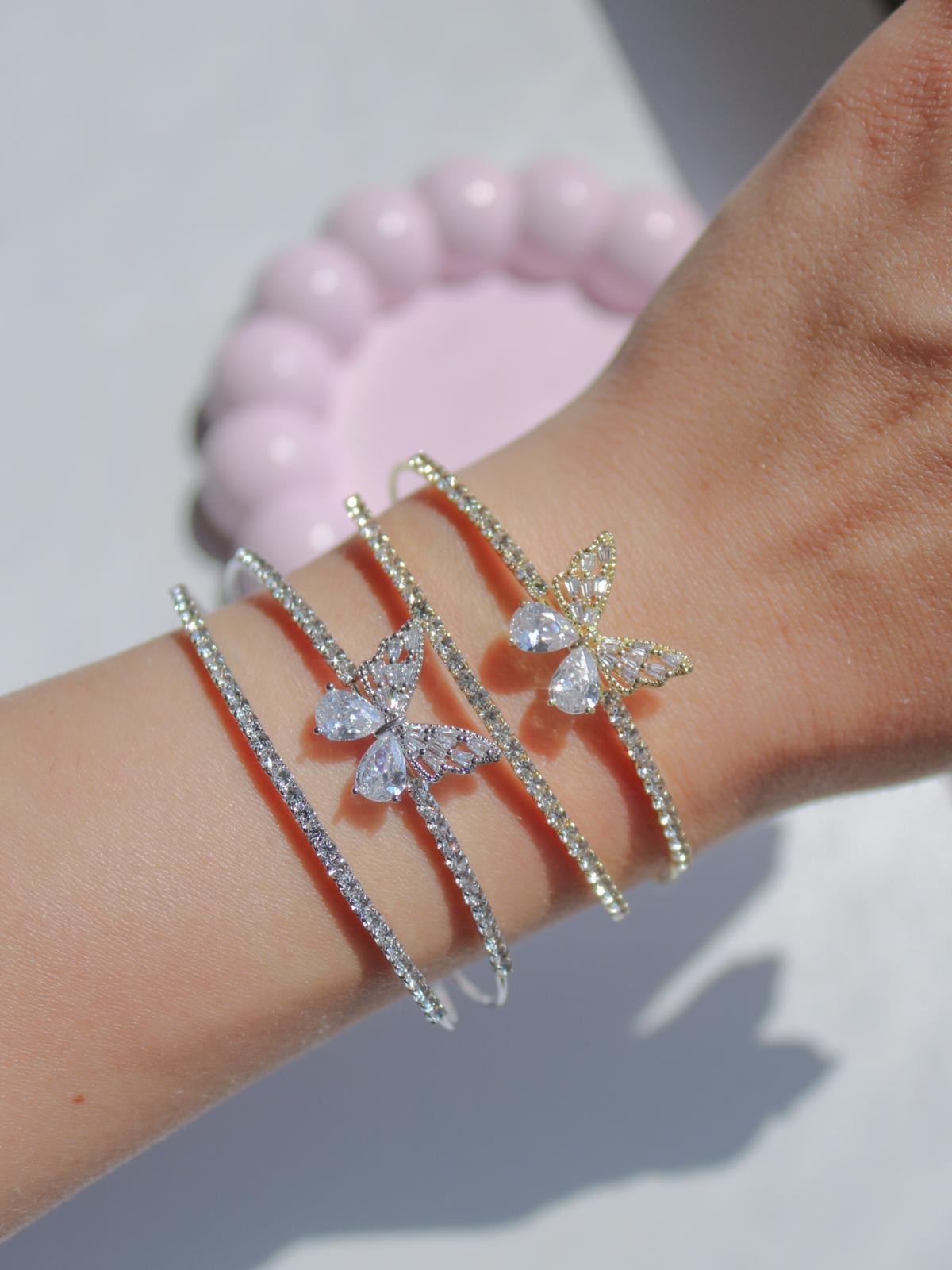 Butterfly Gem Bileklik