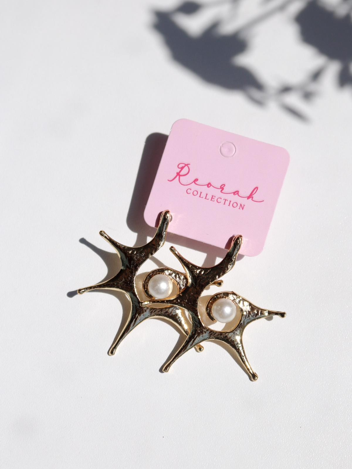 Sun's Pearl Küpe