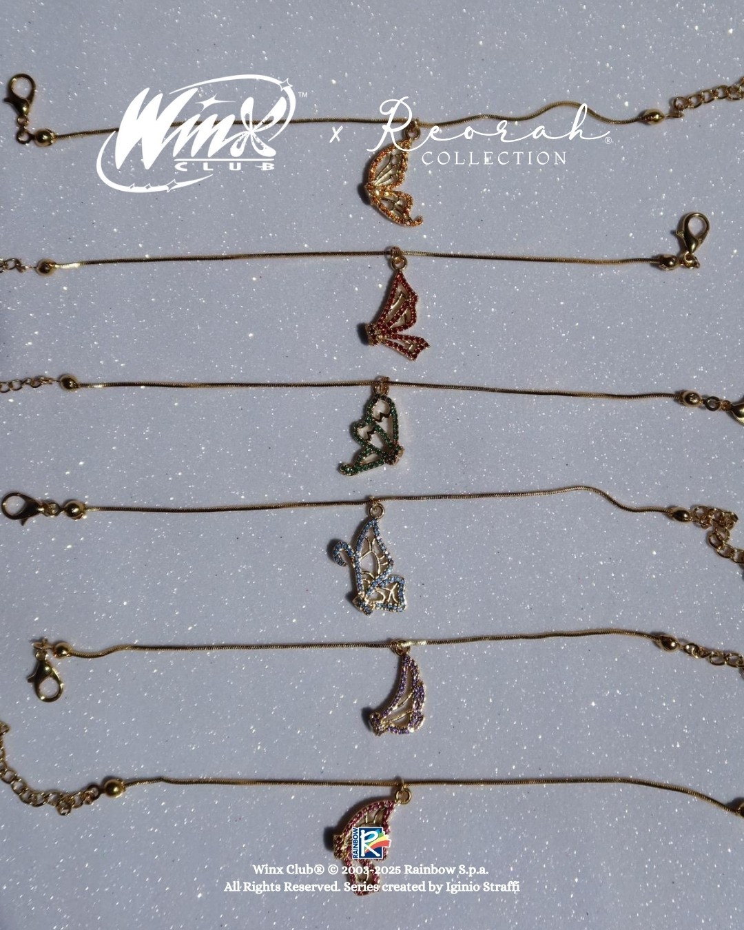 Winx Club® Enchantix Wings Mıknatıslı Arkadaşlık Bilekliği